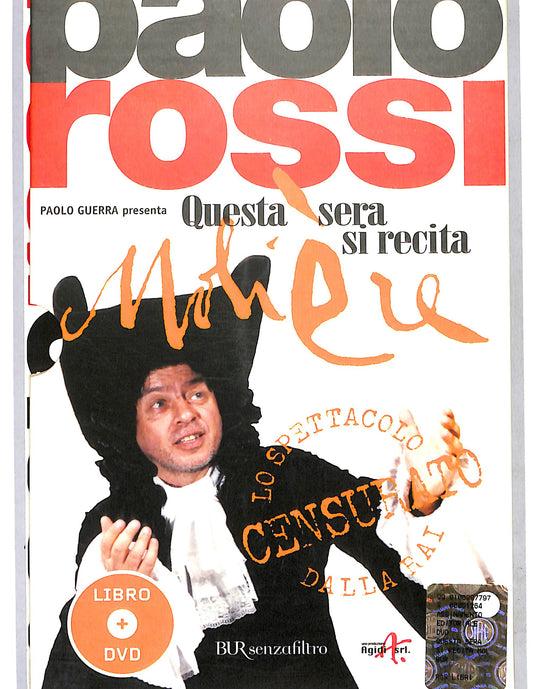 EBOND Paolo Rossi Questa sera si recita Moliere+libro SLIPCASE DVD DB714623