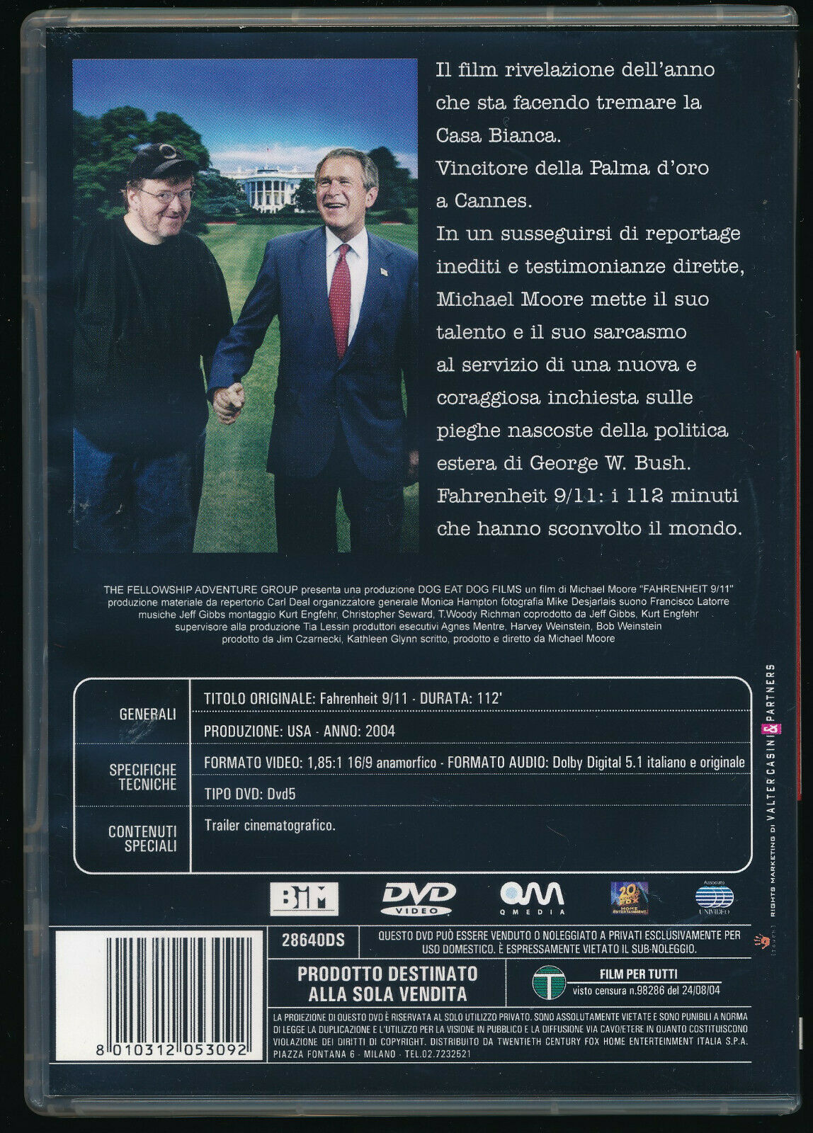 EBOND Fahrenheit 9/11dvd DVD DB714651