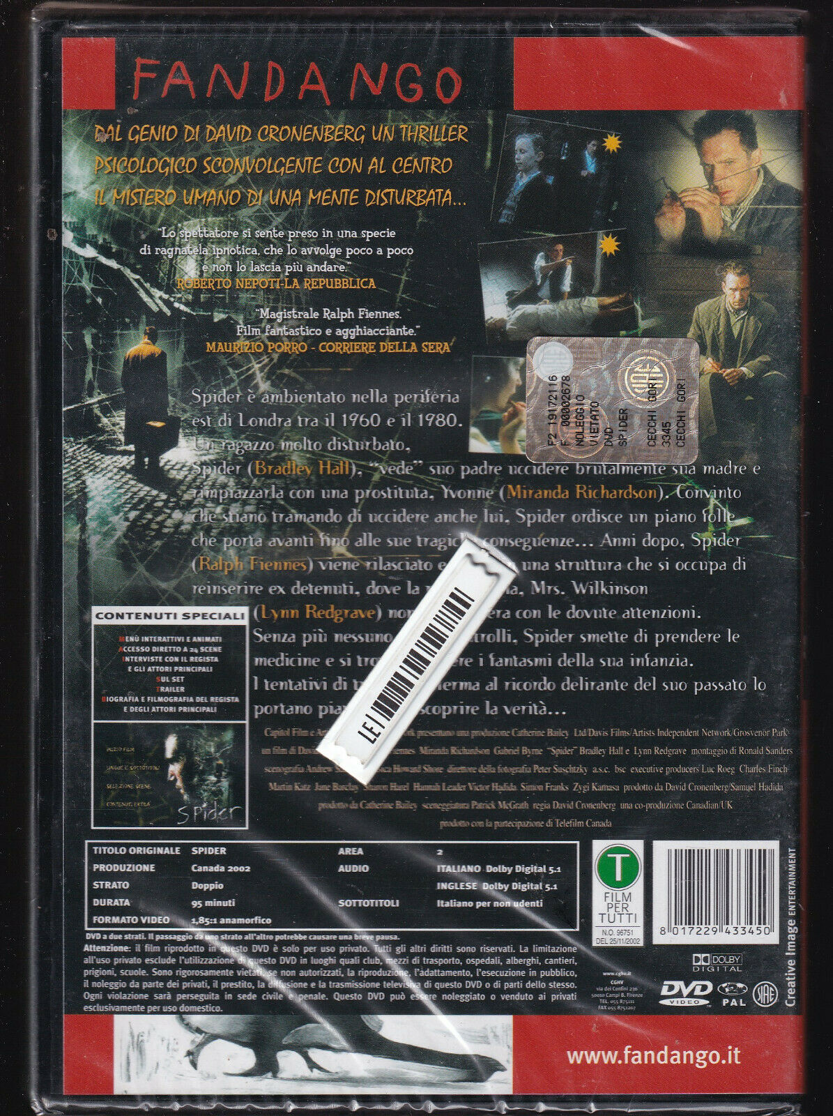 EBOND Spider DVD DB714919