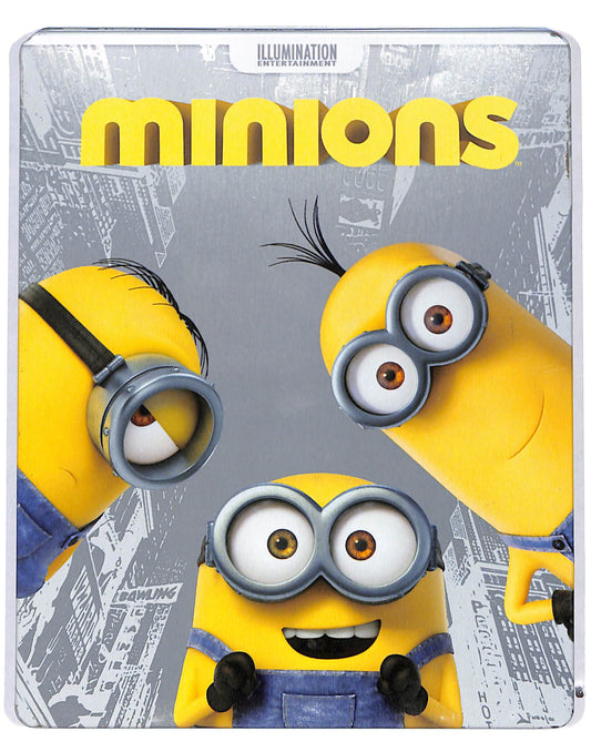 EBOND Minions BLURAY STEELBOOK + DVD BLURAY DB715102