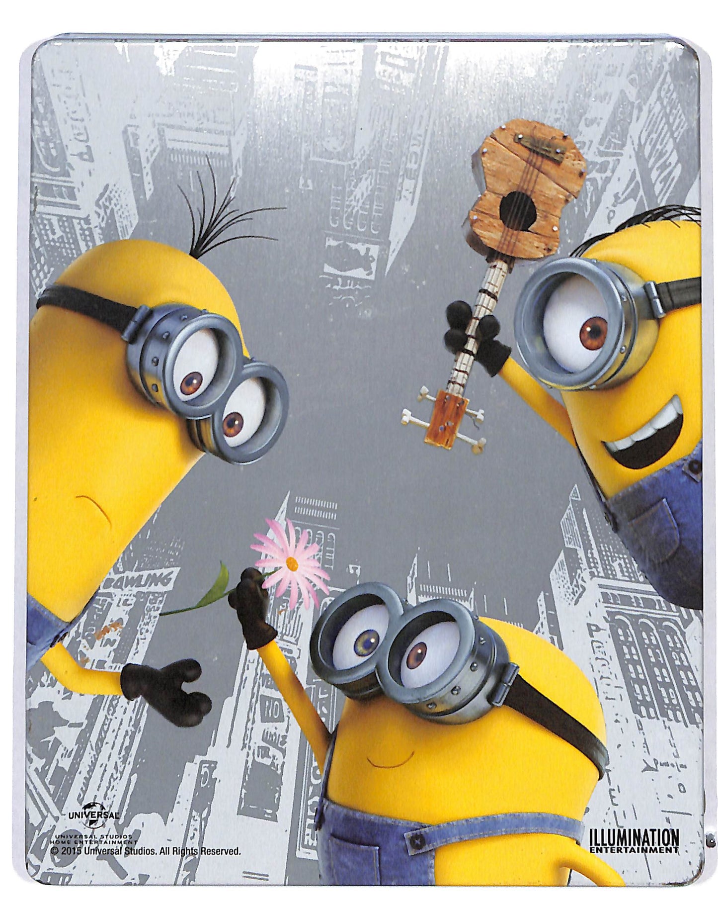 EBOND Minions BLURAY STEELBOOK + DVD BLURAY DB715102