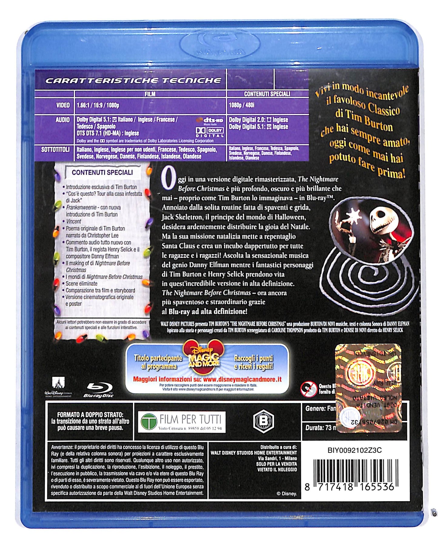 EBOND Nightmare Before Christmas BLURAY BLURAY DB715113