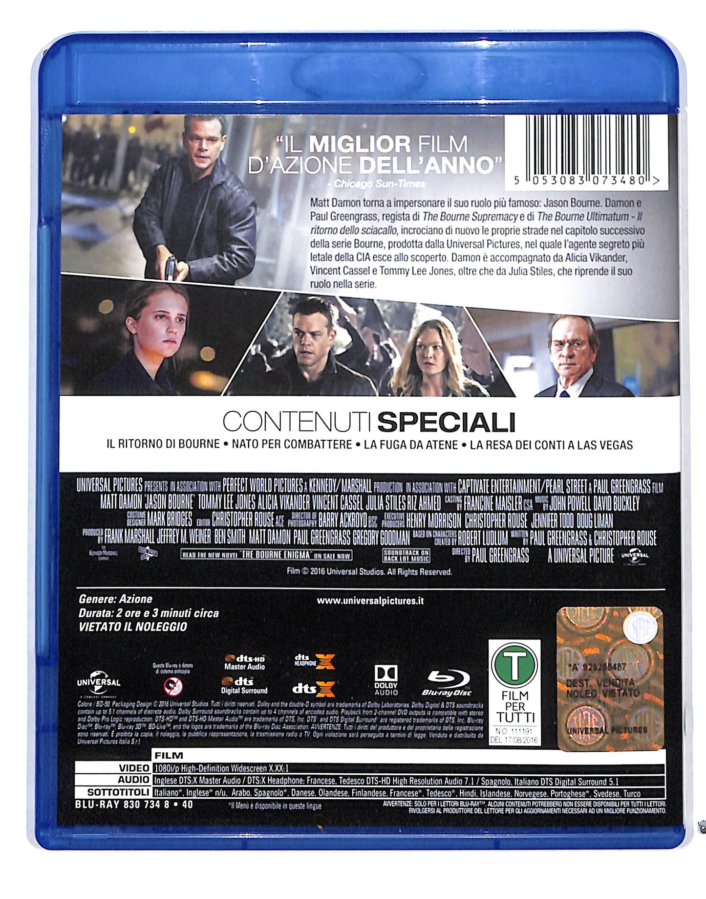 EBOND Jason Bourne BLURAY BLURAY DB715162