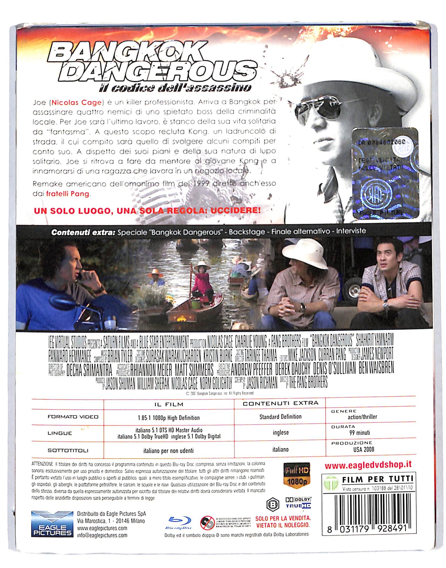 EBOND Bangkok Dangerous-il Codice Dell'assassino BLURAY BLURAY DB715171