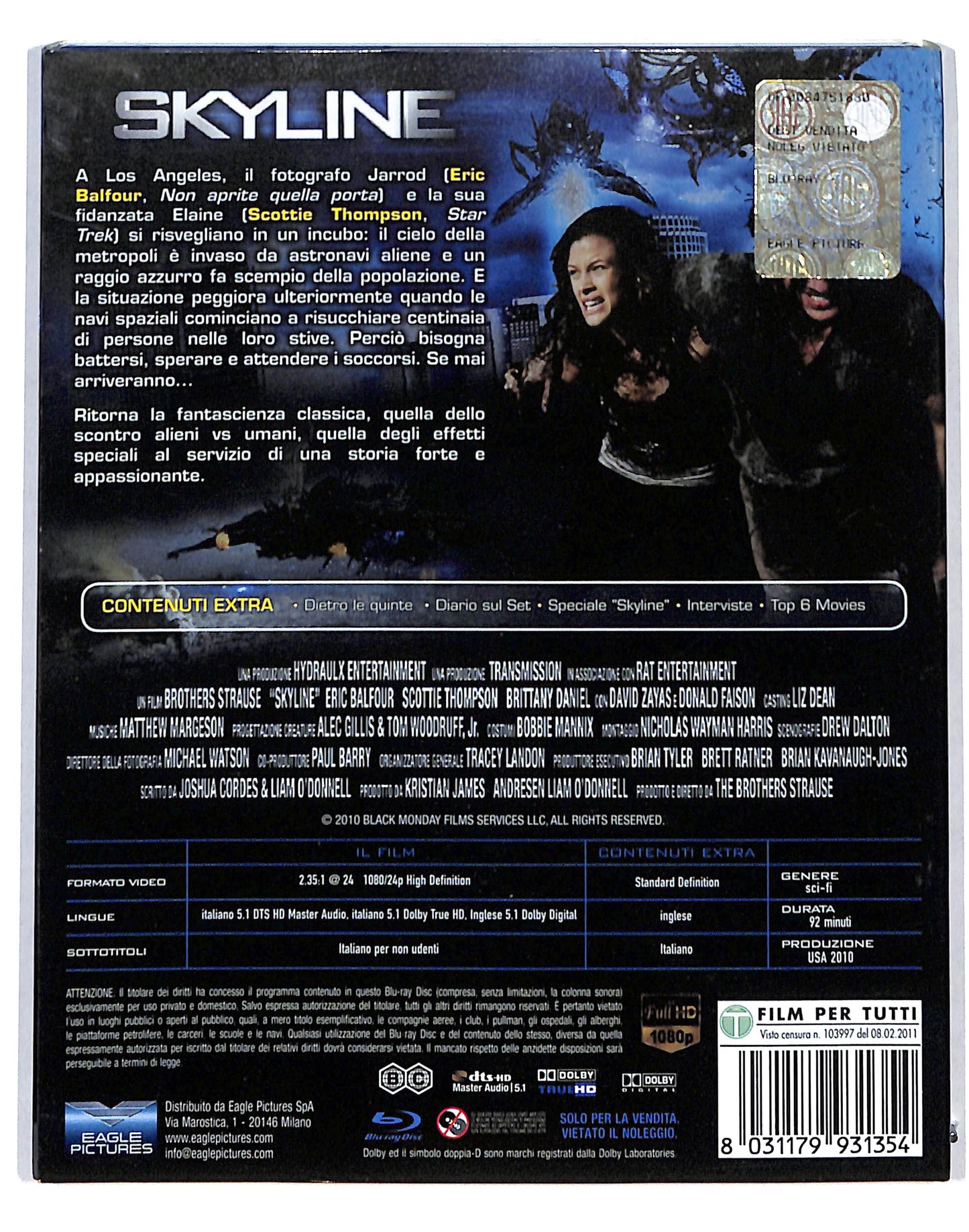 EBOND Skyline Slipcase BLURAY BLURAY DB715173