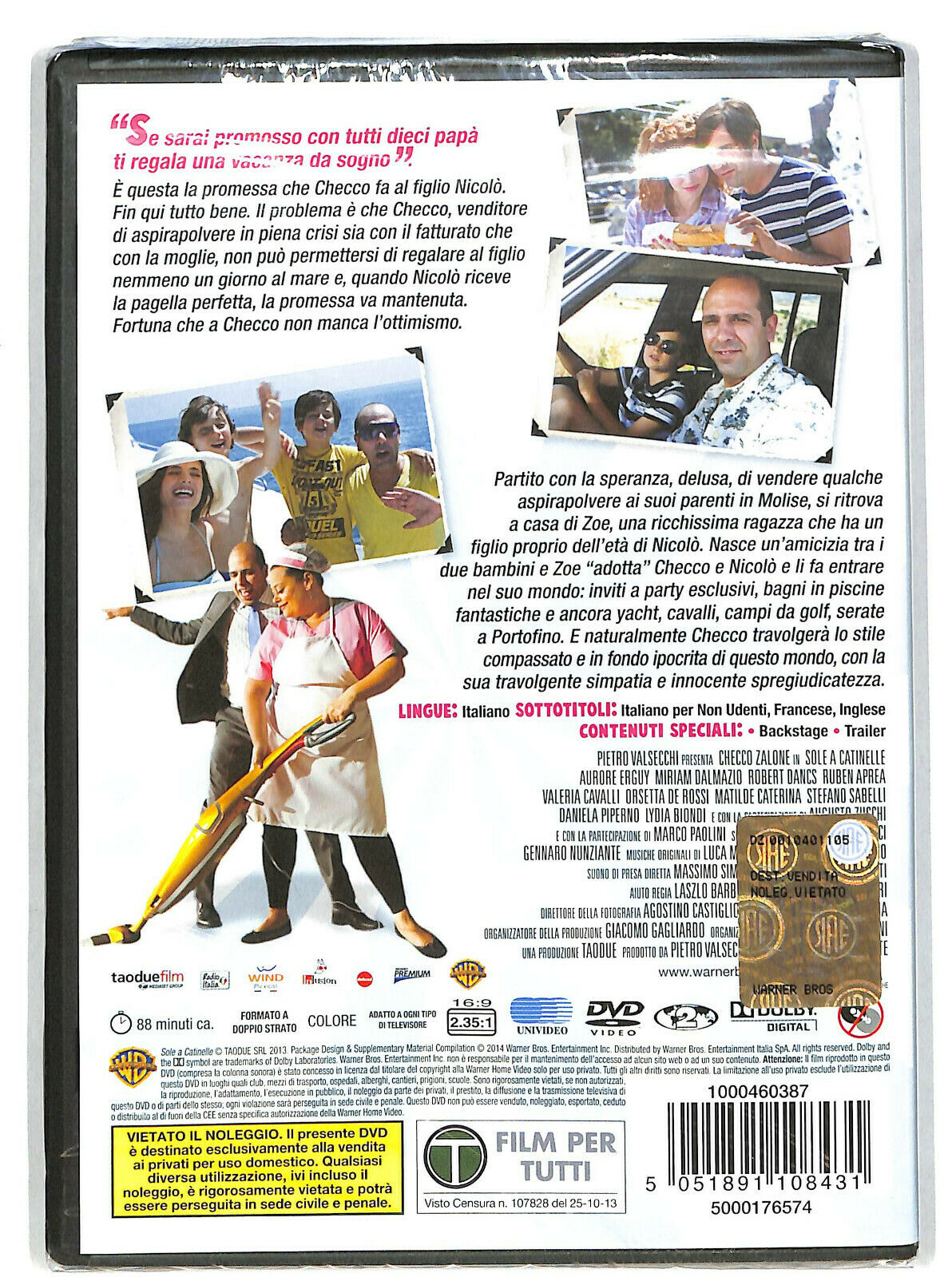 EBOND Sole a Catinelle DVD DB715220