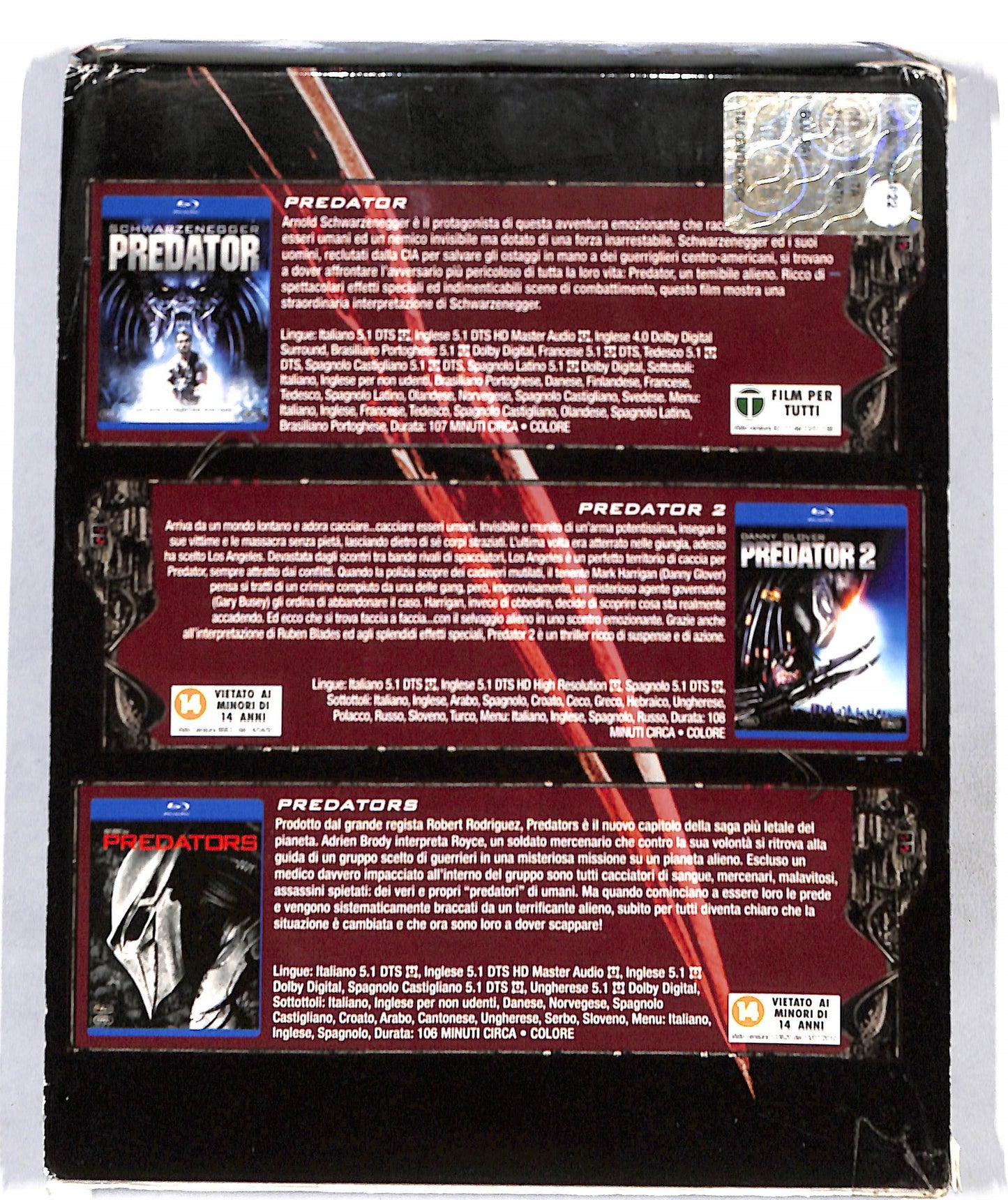 EBOND Predator Trilogy BLURAY DB715402