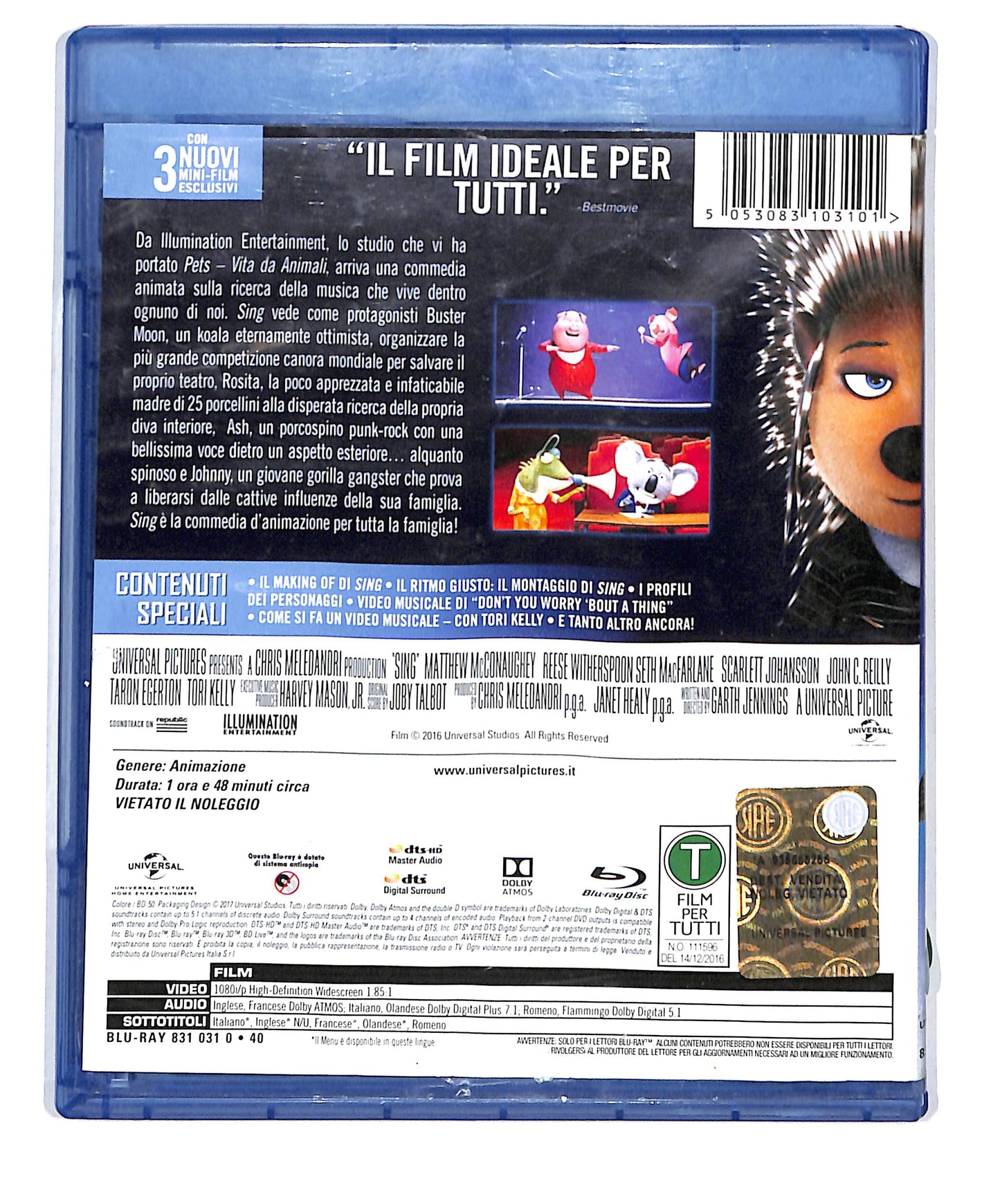 EBOND Sing BLURAY DB715422