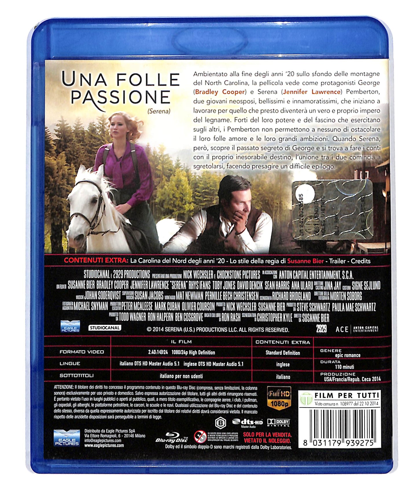 EBOND Una folle passione BLURAY DB715424