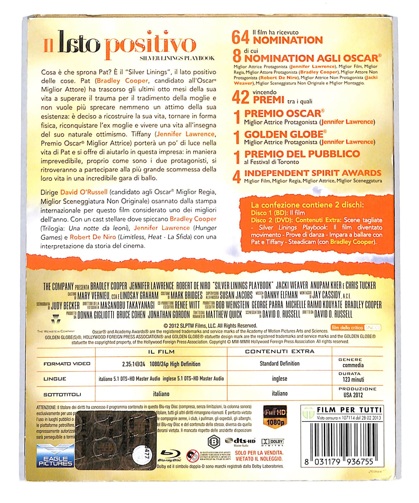 EBOND ll Lato Positivo BLURAY DB715425