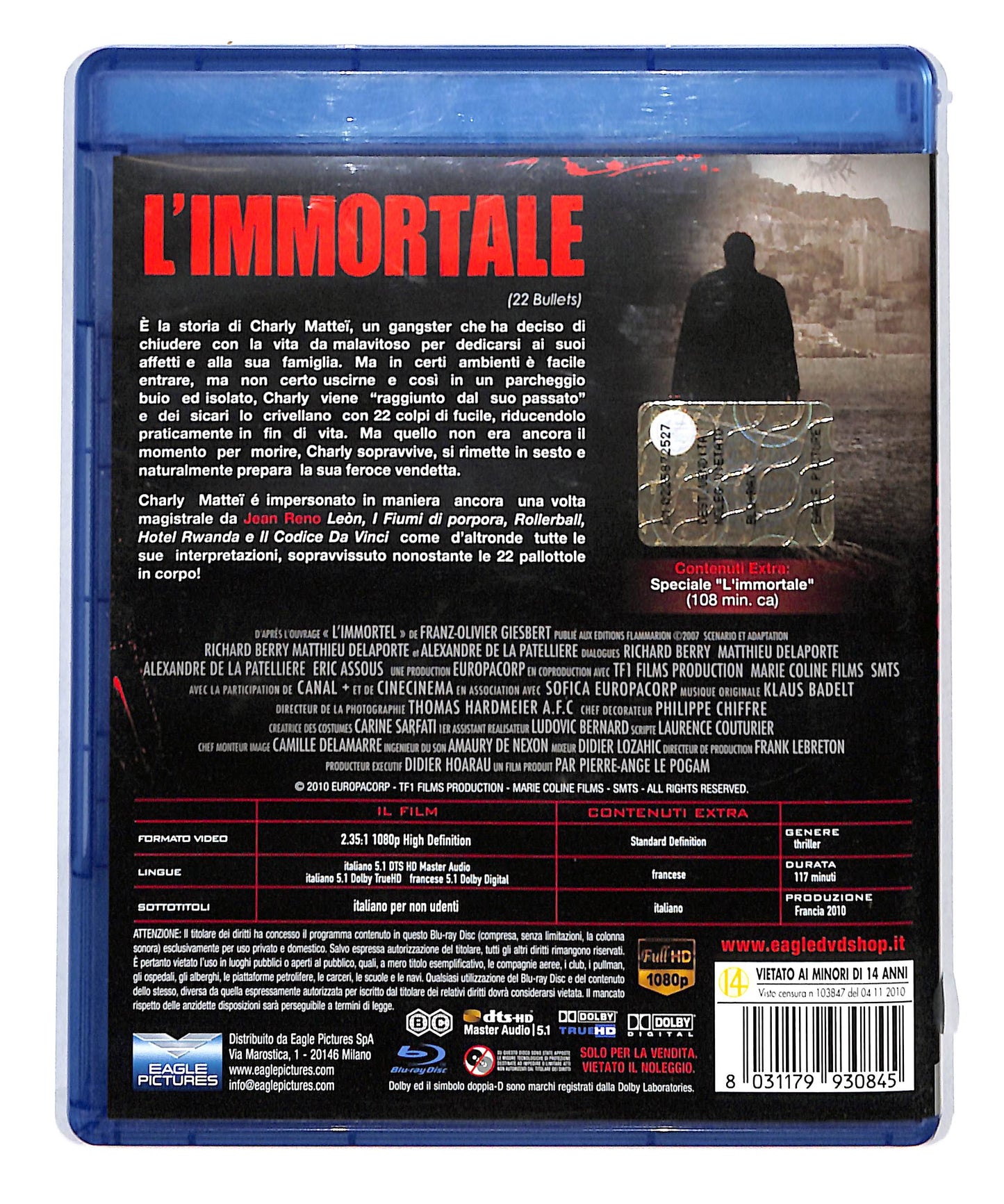 EBOND L'Immortale BLURAY DB715440