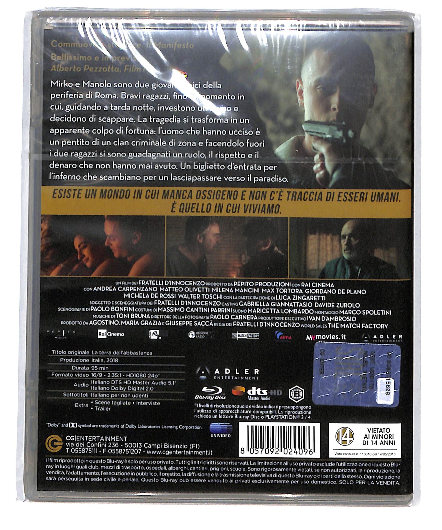 EBOND La Terra Dell'Abbastanza BLURAY DB715466