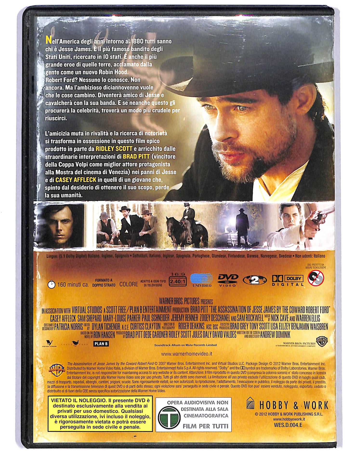 EBOND L'assassinio di Jesse James EDITORIALE DVD DB715606