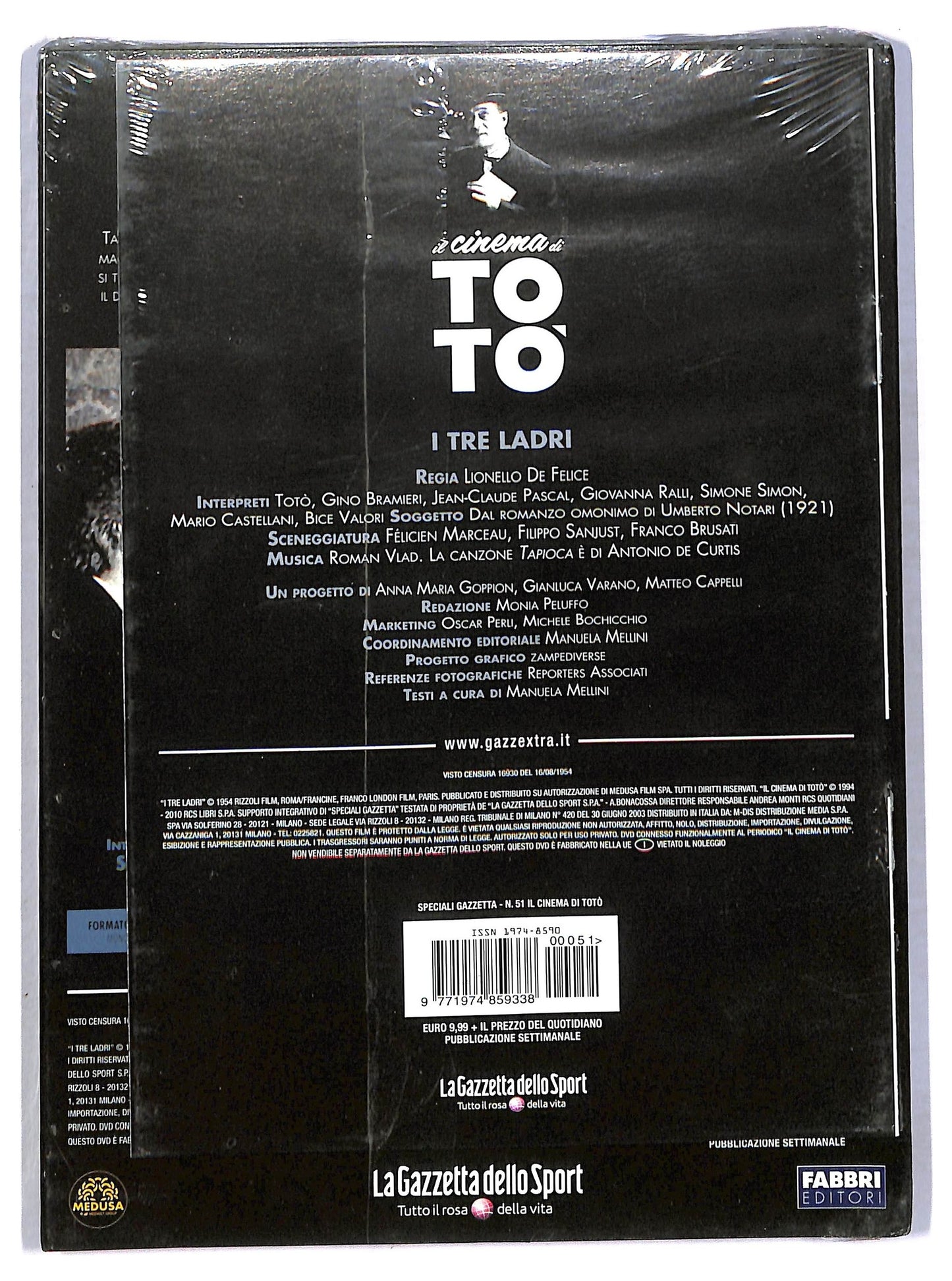 EBOND I Tre Ladri EDITORIALE DVD DB715801