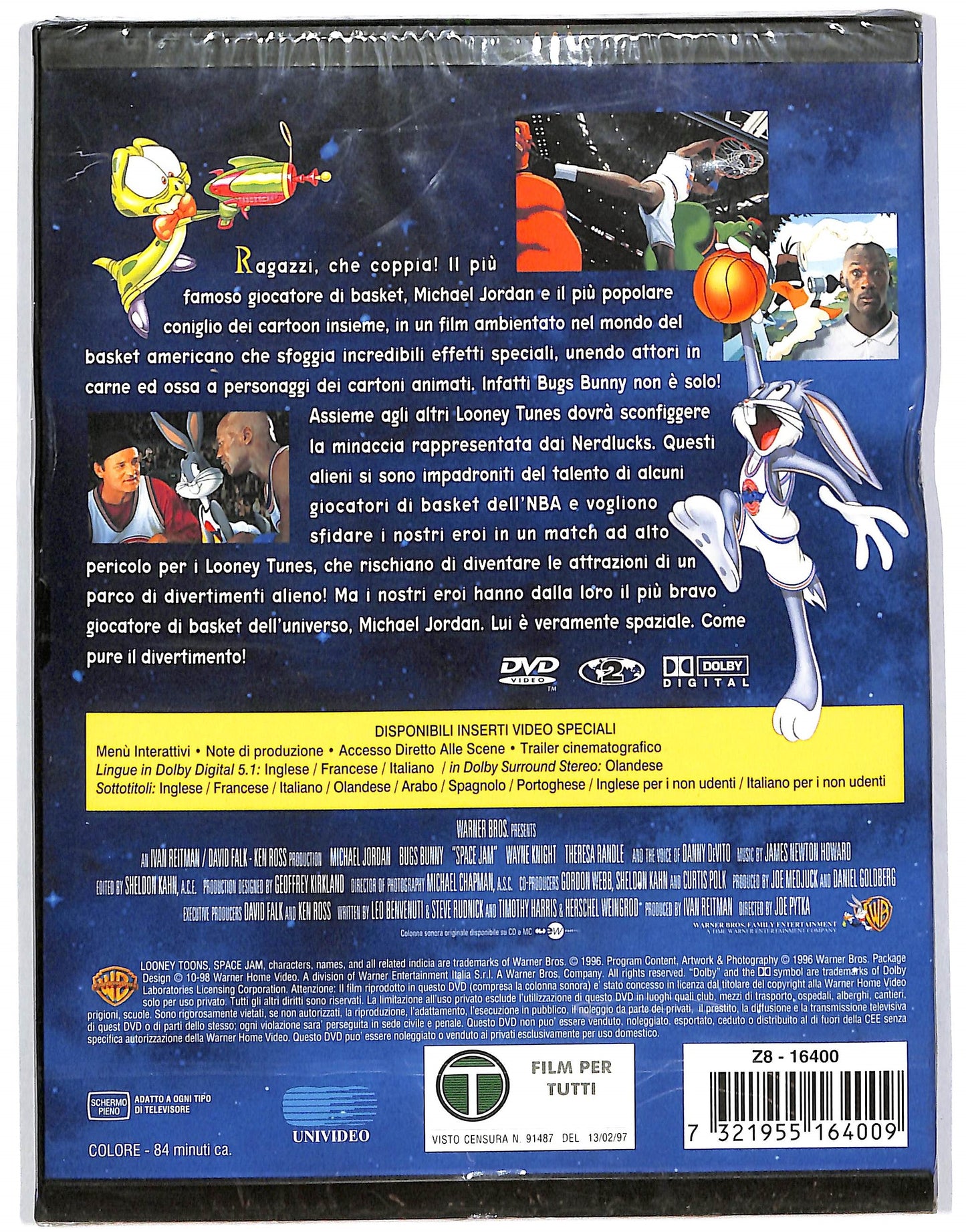 EBOND Space Jam - SNAPPER DVD DB715816