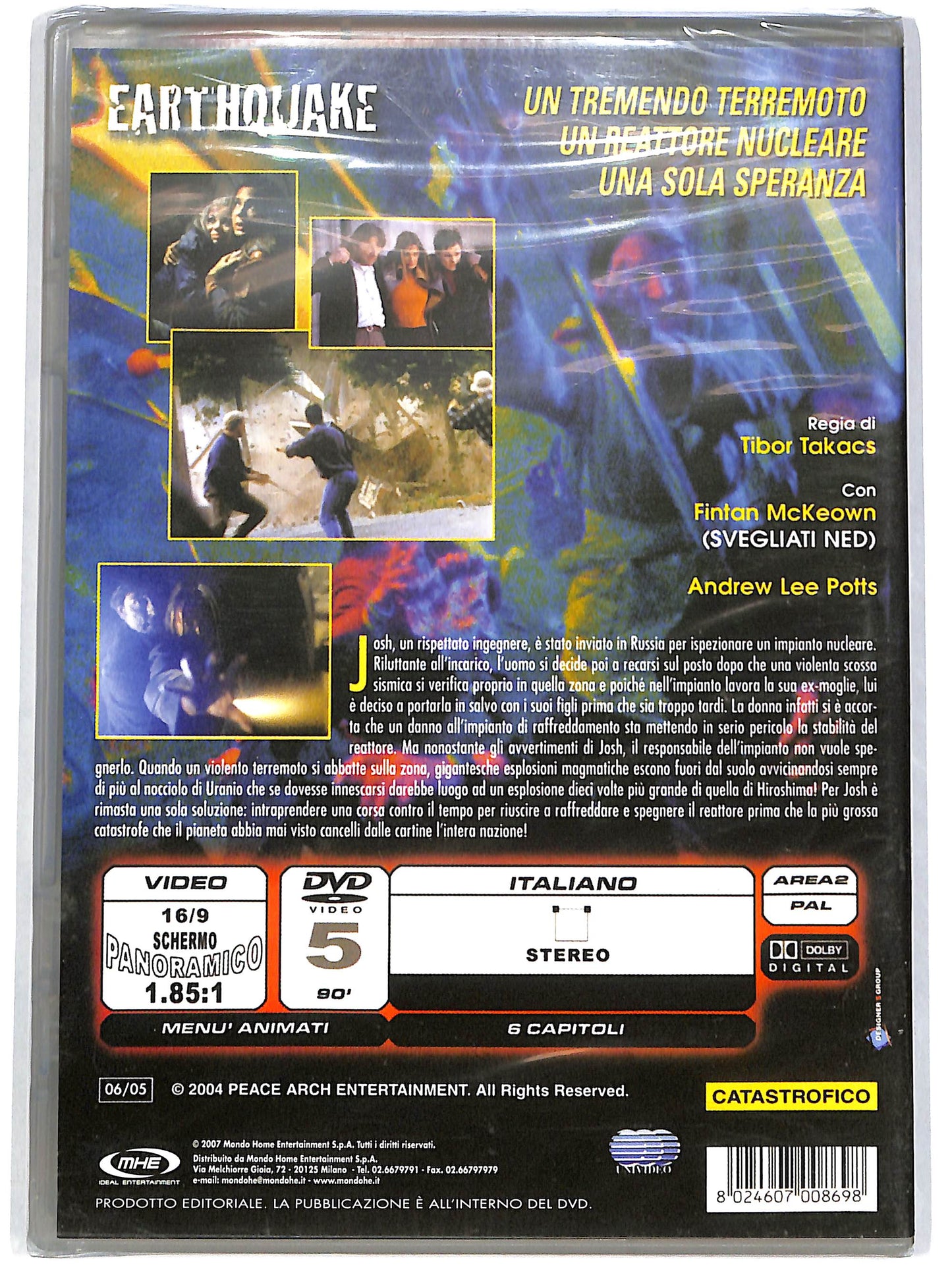 EBOND Earthquake DVD DB715834