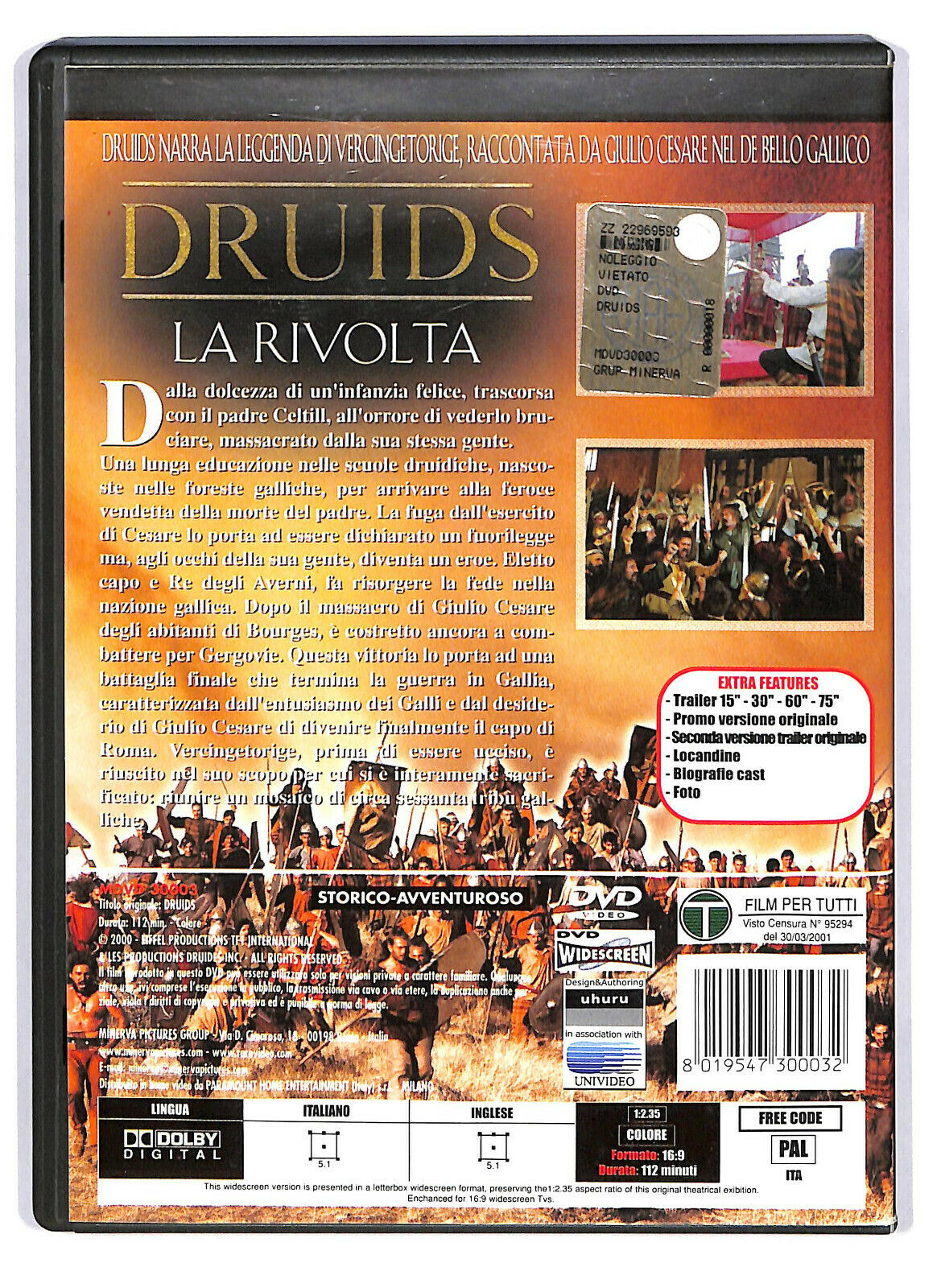 EBOND Druids - La Rivolta DVD DB715841