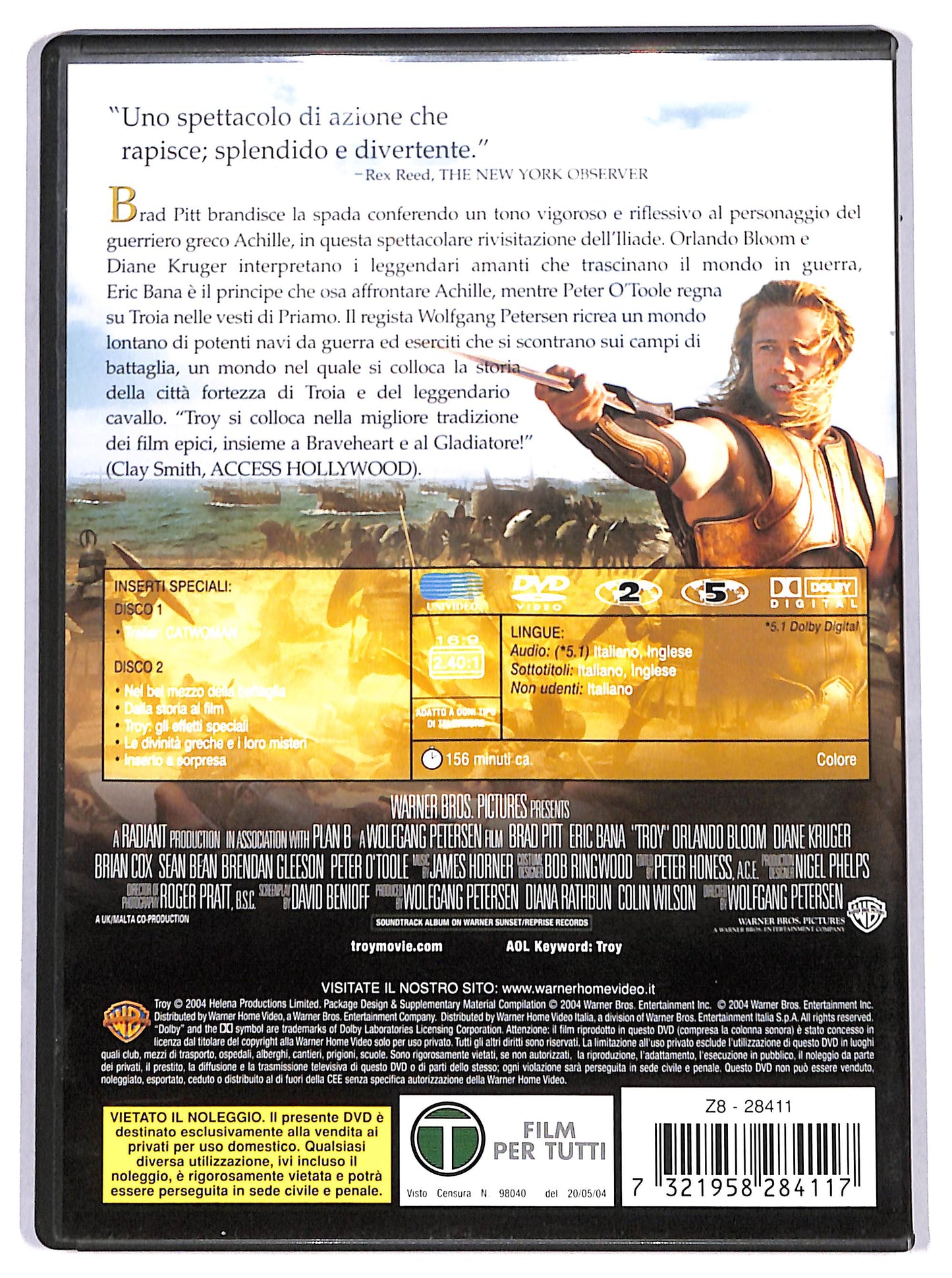 EBOND troy DVD DB715856