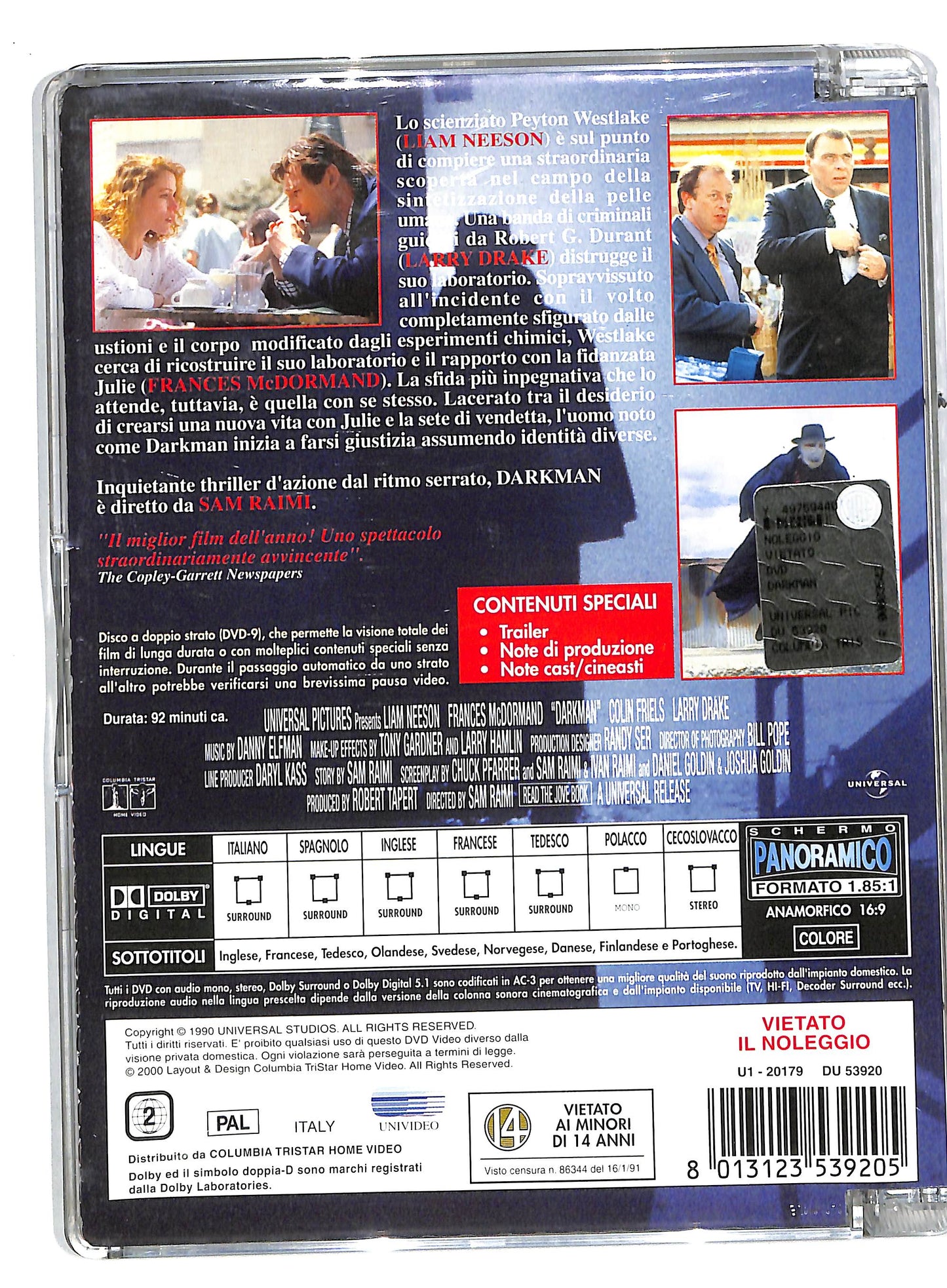 EBOND Darkman SJB DVD DB715859