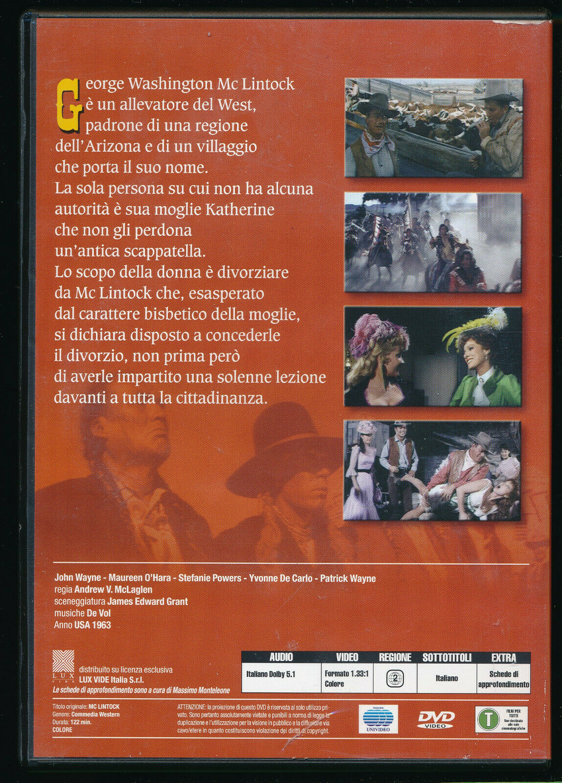 EBOND Mclintock! Editoriale DVD DB715865