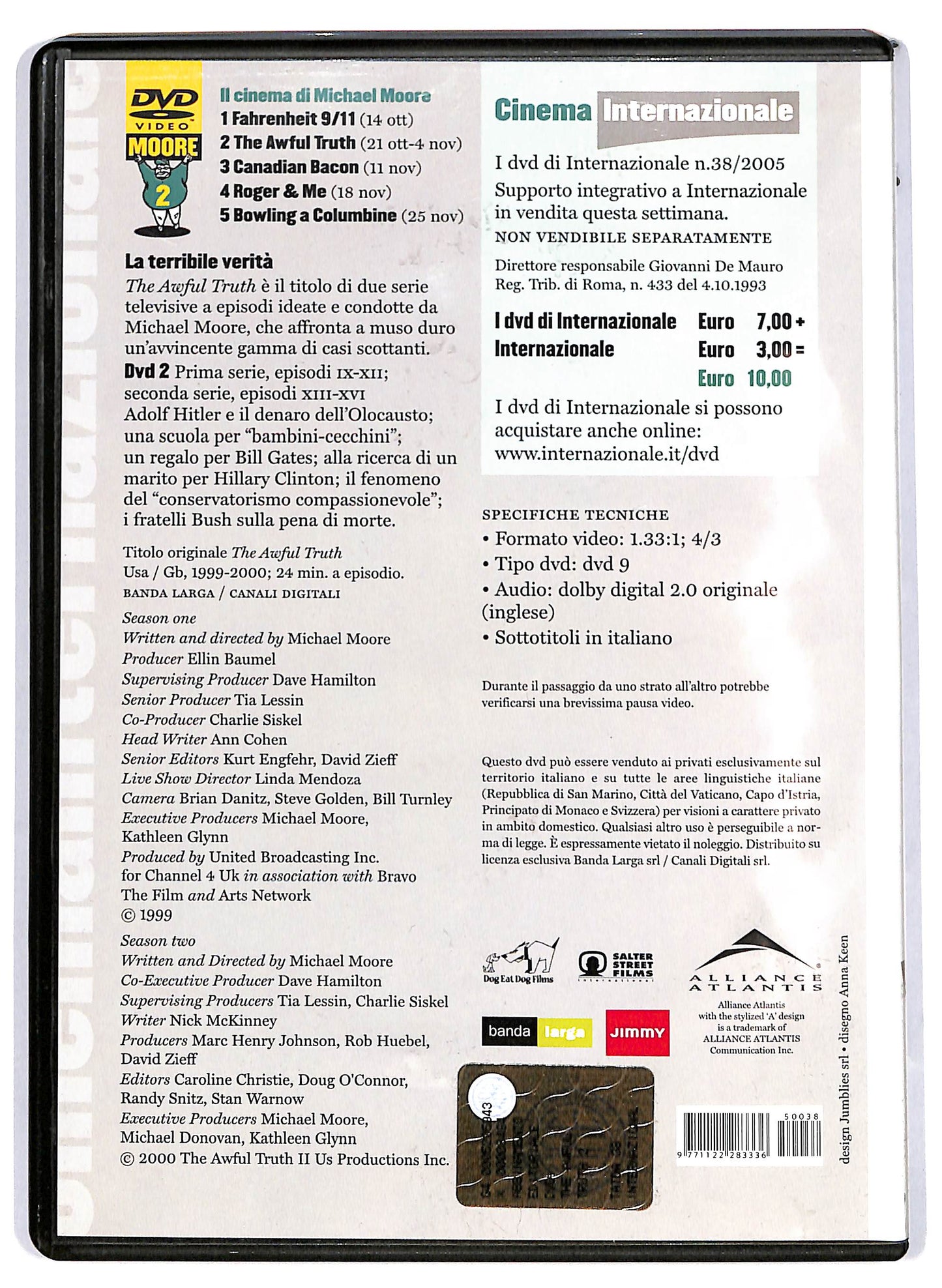 EBOND La terribile Verita seconda parte EDITORIALE DVD DB716102