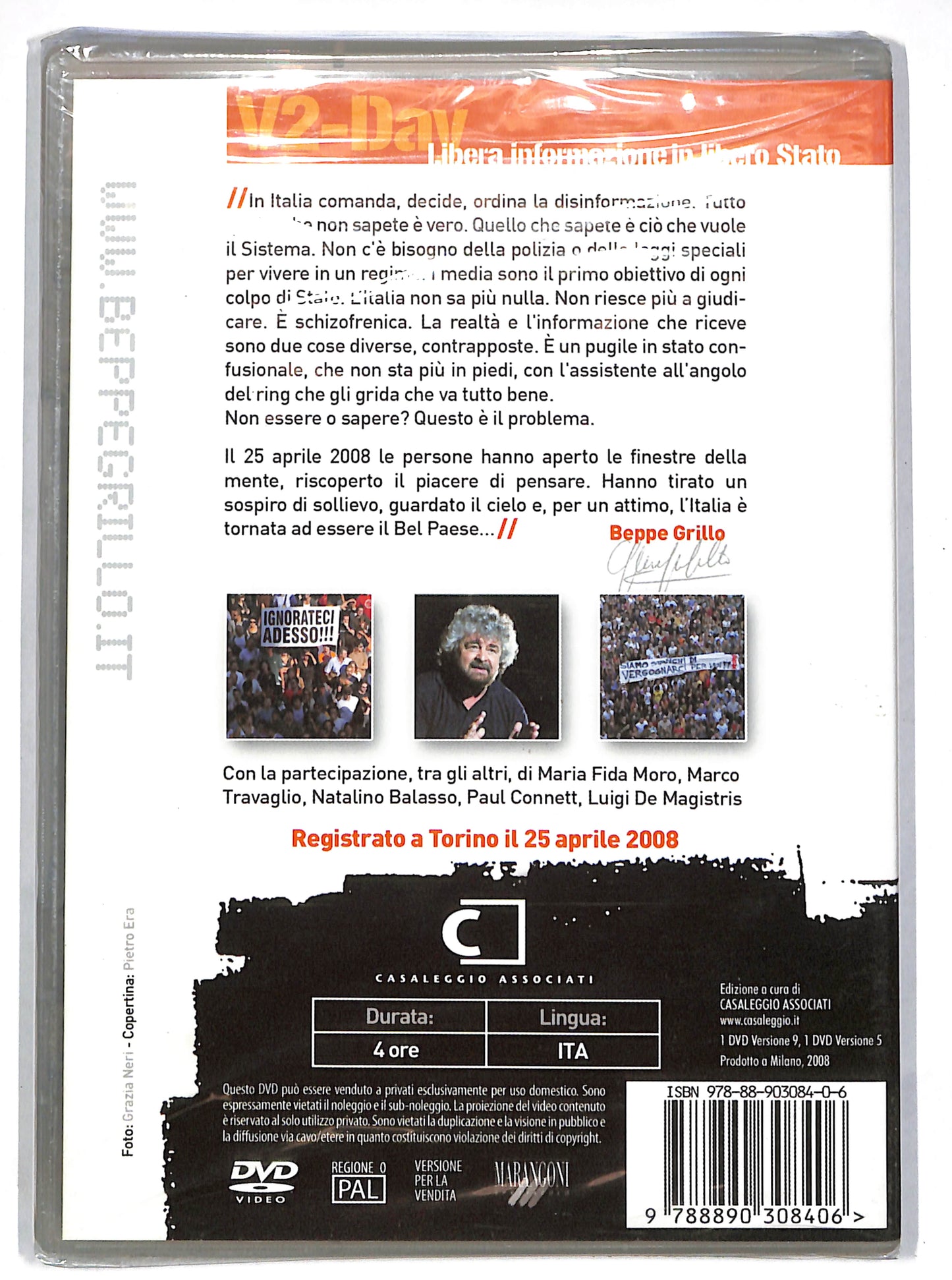 EBOND Beppe Grillo V2 - day DVD DB716112