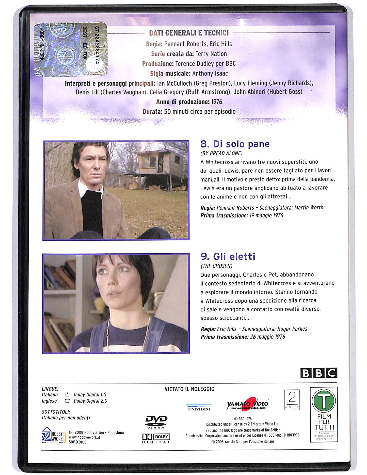 EBOND I sopravvissuti Vol 11 Stagione 2 Ep. 8 - 9 EDITORIALE DVD DB716123