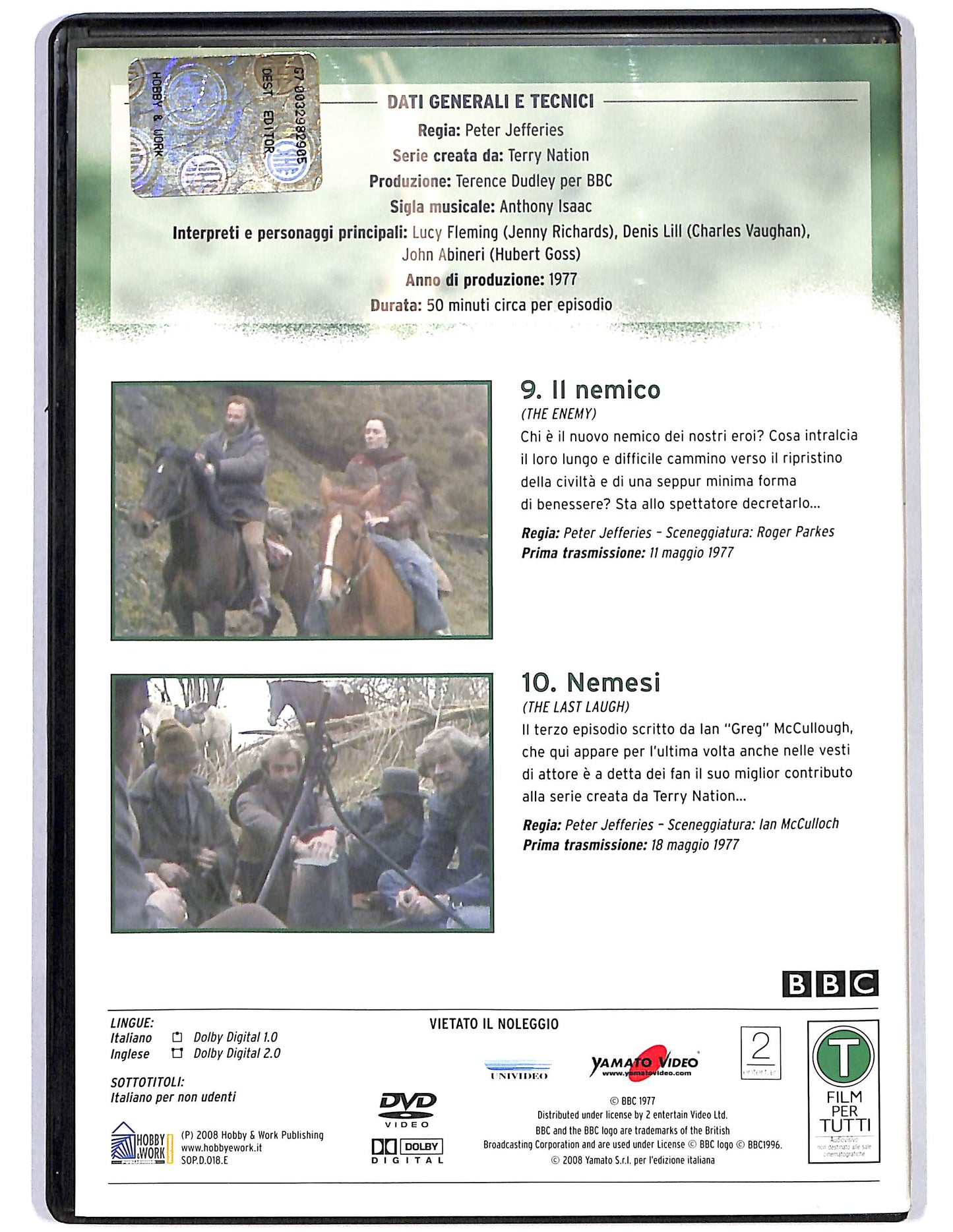 EBOND I sopravvissuti Vol 18 Stagione 3 Ep. 9 - 10  EDITORIALE DVD DB716126