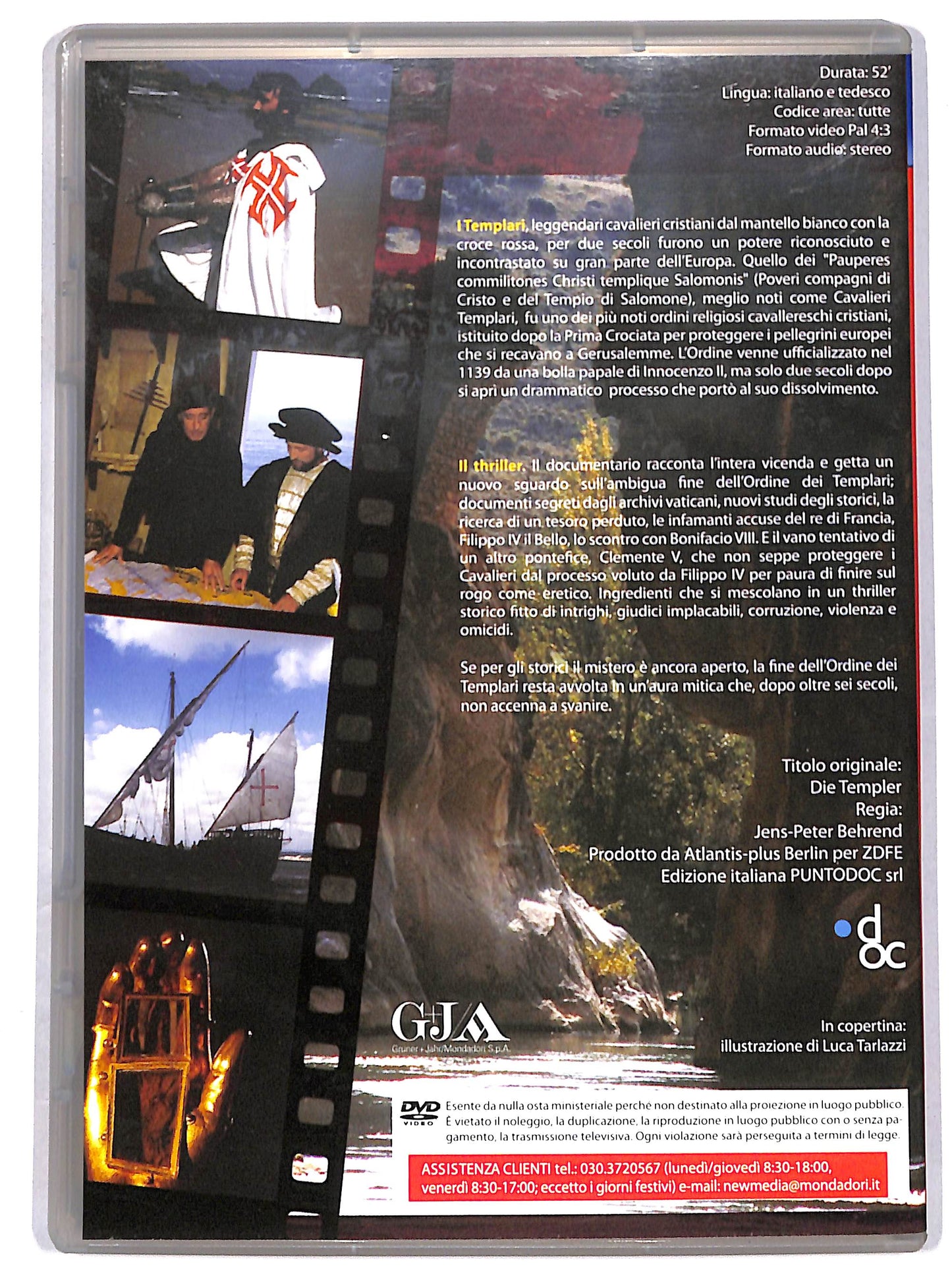 EBOND I cavalieri maledetti - la verita sui templari - EDITORIALE DVD DB716354