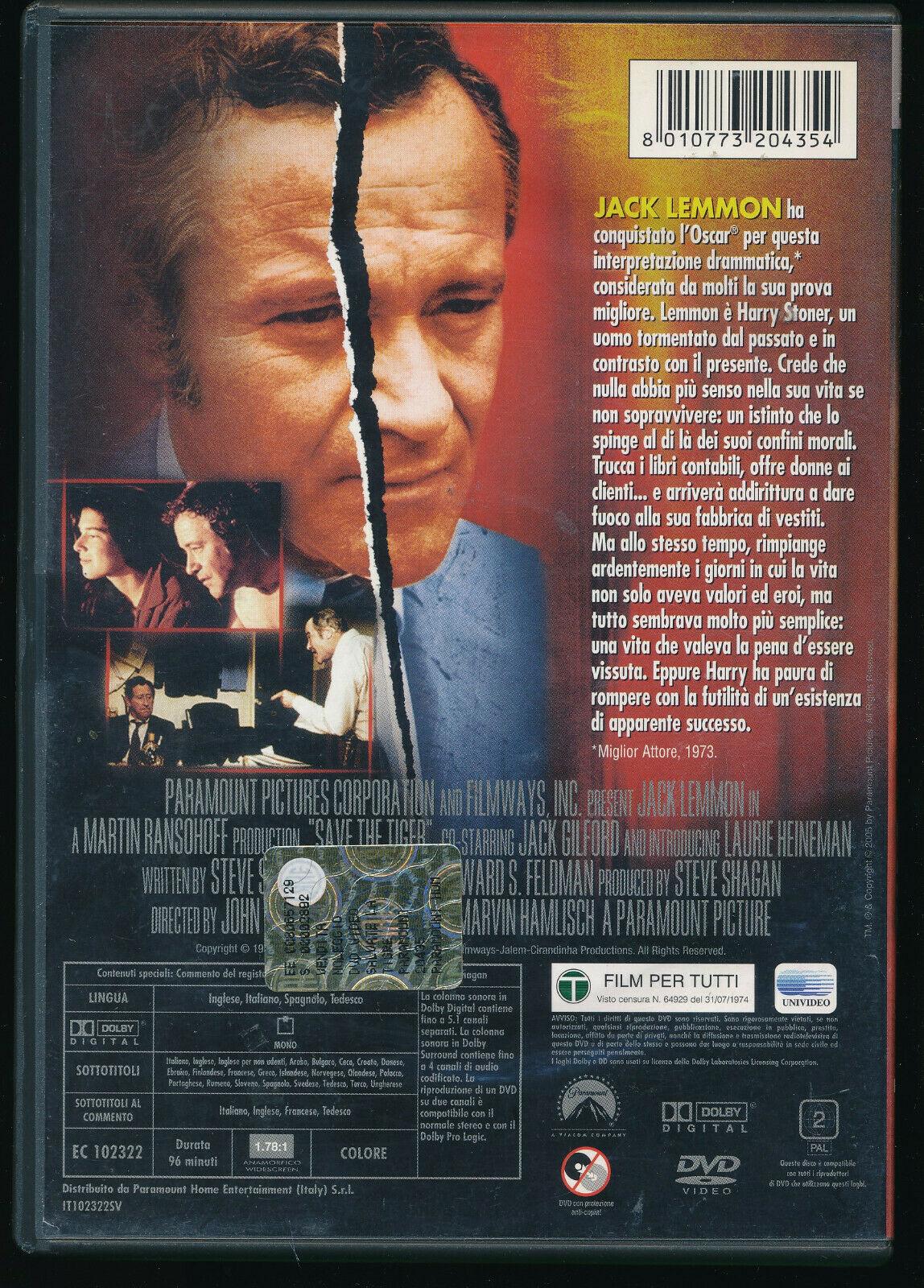 EBOND Salvate La Tigre DVD DB716603