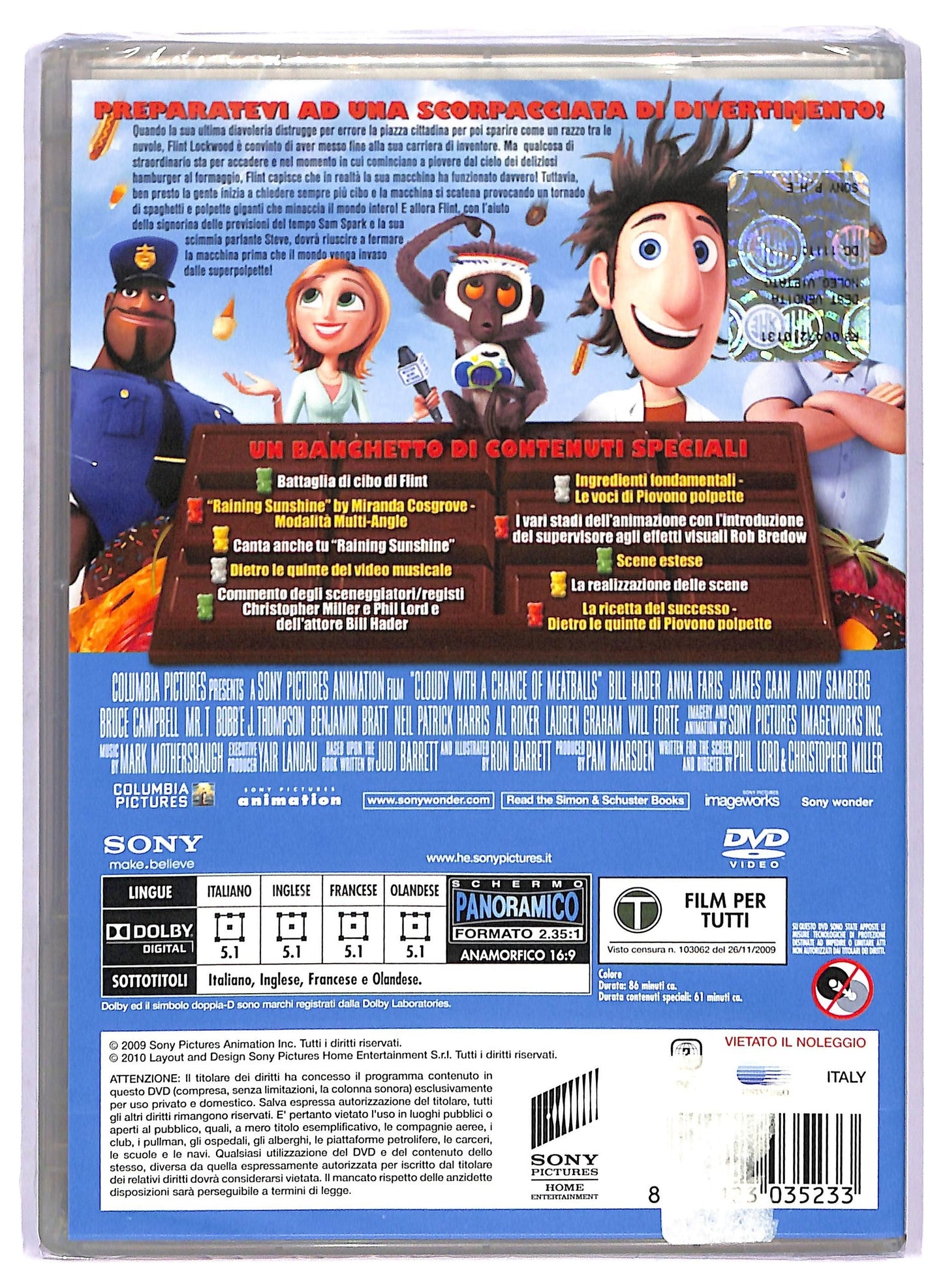 EBOND Piovono Polpette DVD DB716913