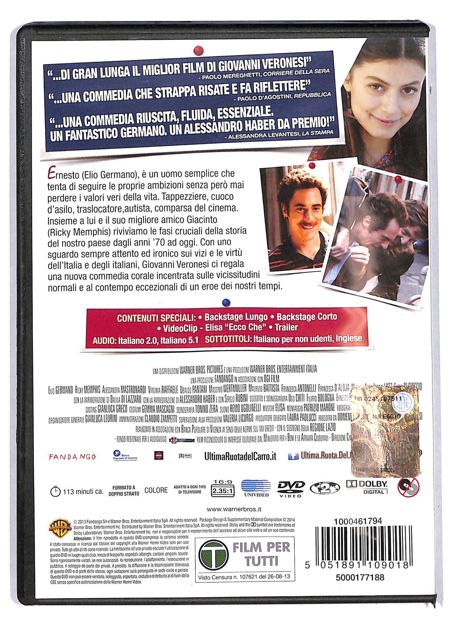 EBOND L'ultima ruota del carro Noleggio DVD DB716945