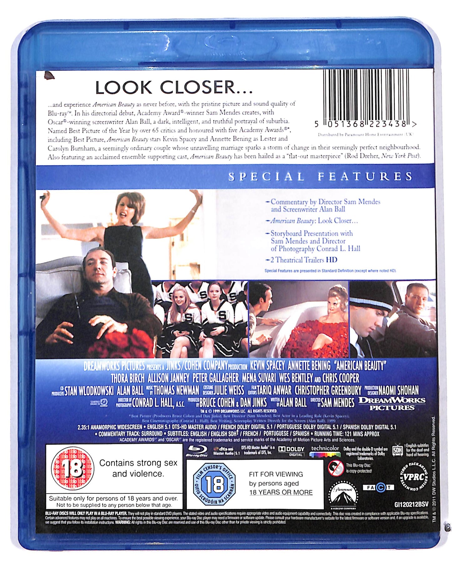 EBOND American Beauty Edizione: Regno Unito BLURAY DB717308