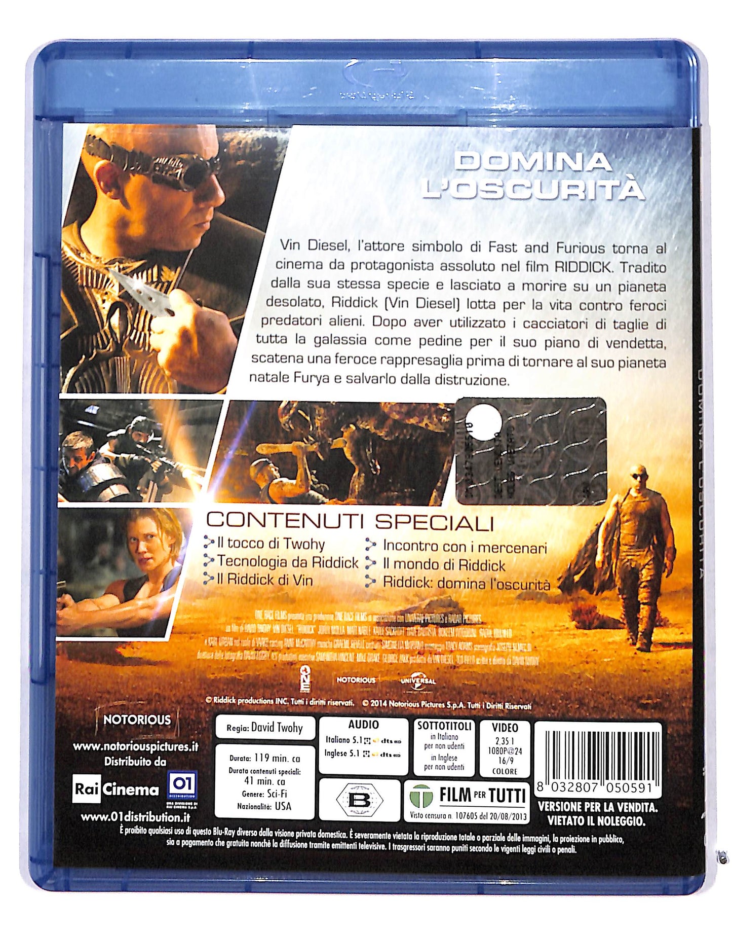 EBOND Riddick BLURAY BLURAY DB717328