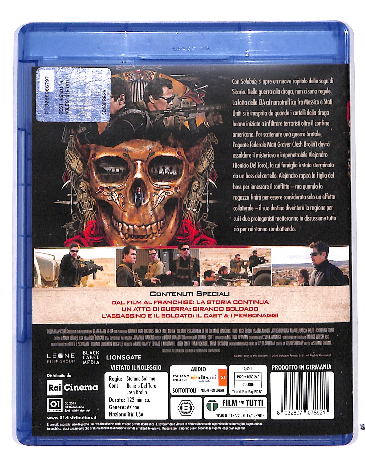 EBOND Soldado BLURAY DB717335