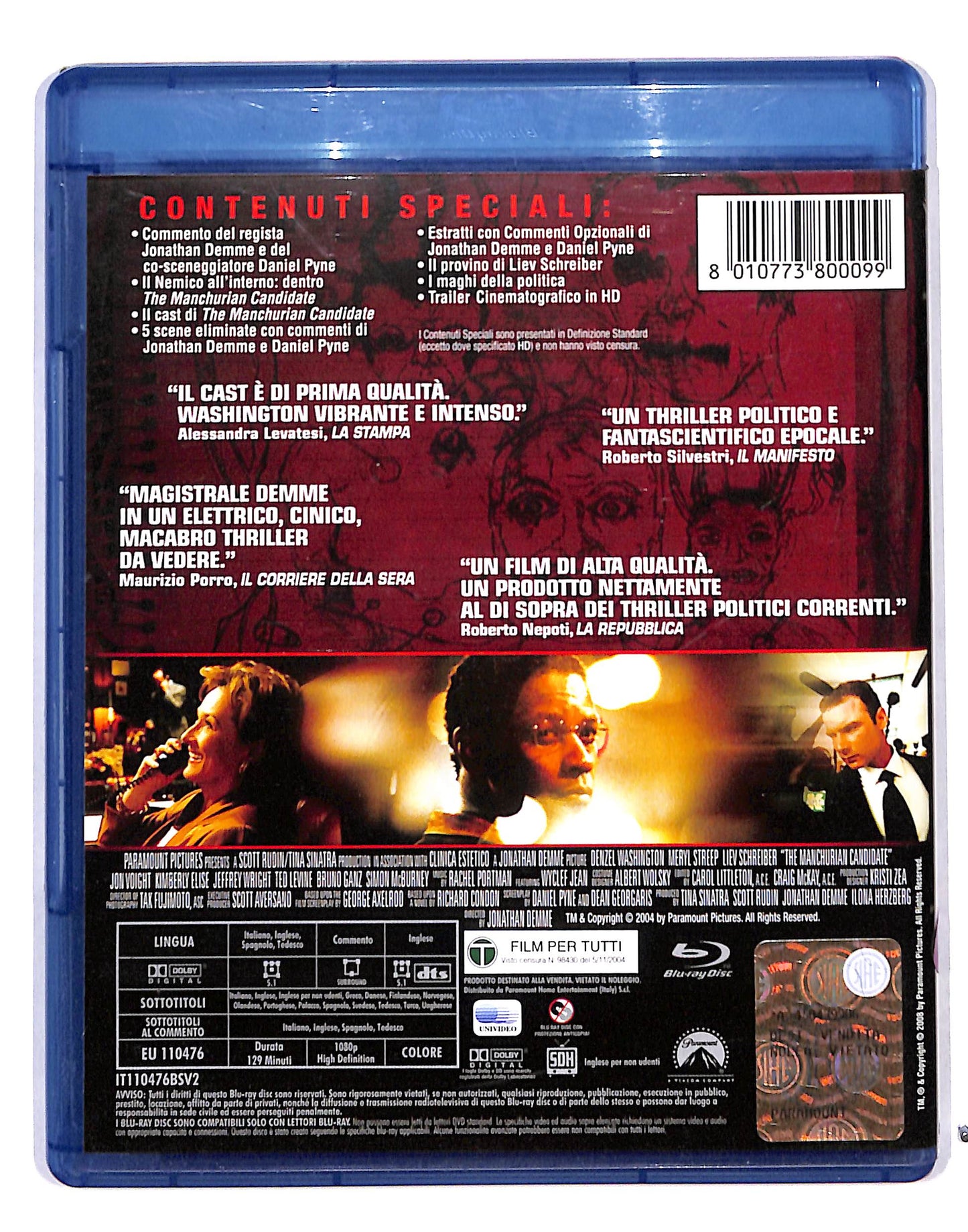 EBOND The Manchurian Candidate BLURAY DB717345