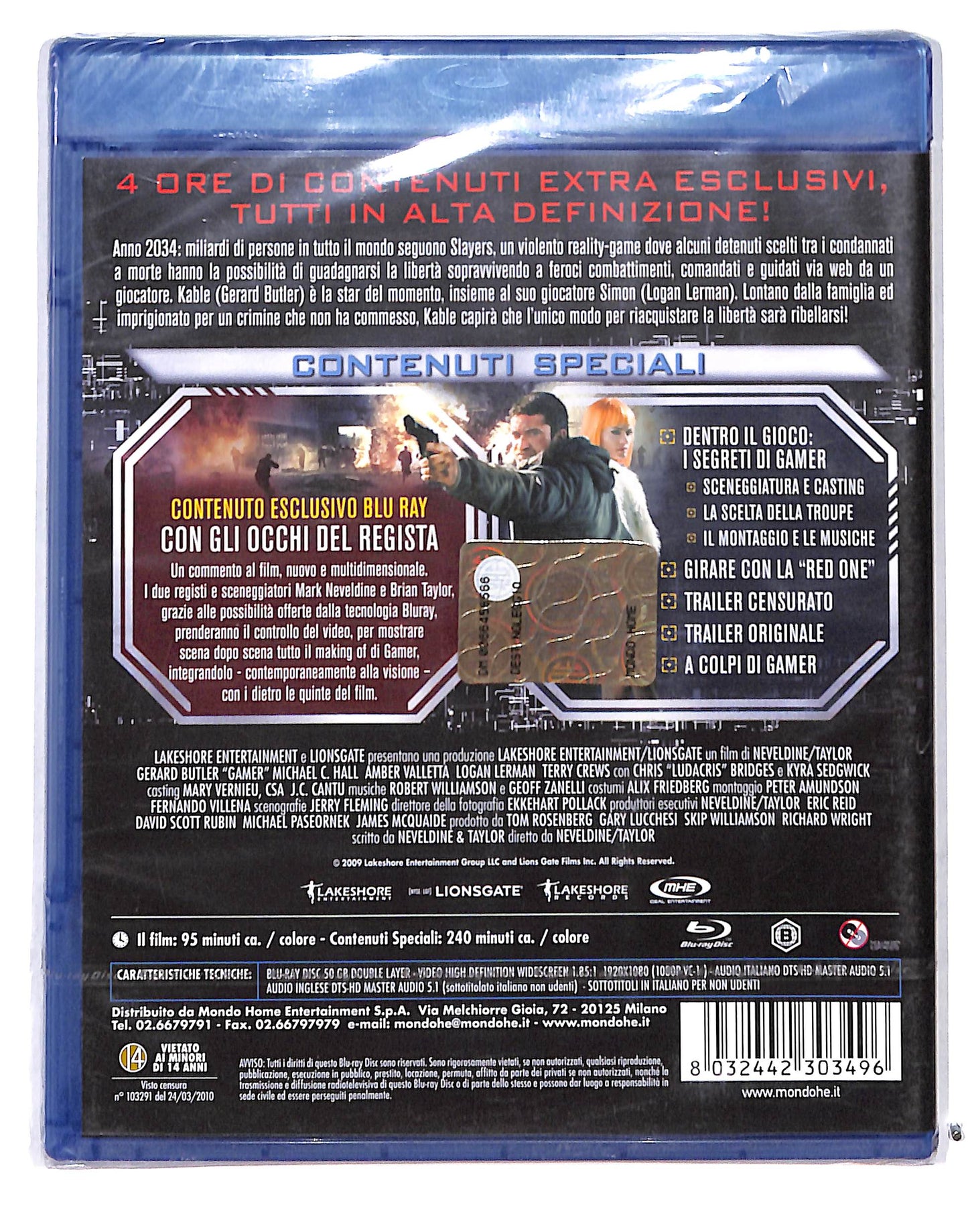 EBOND Gamer tu perdi lui muore BLURAY BLURAY DB717361