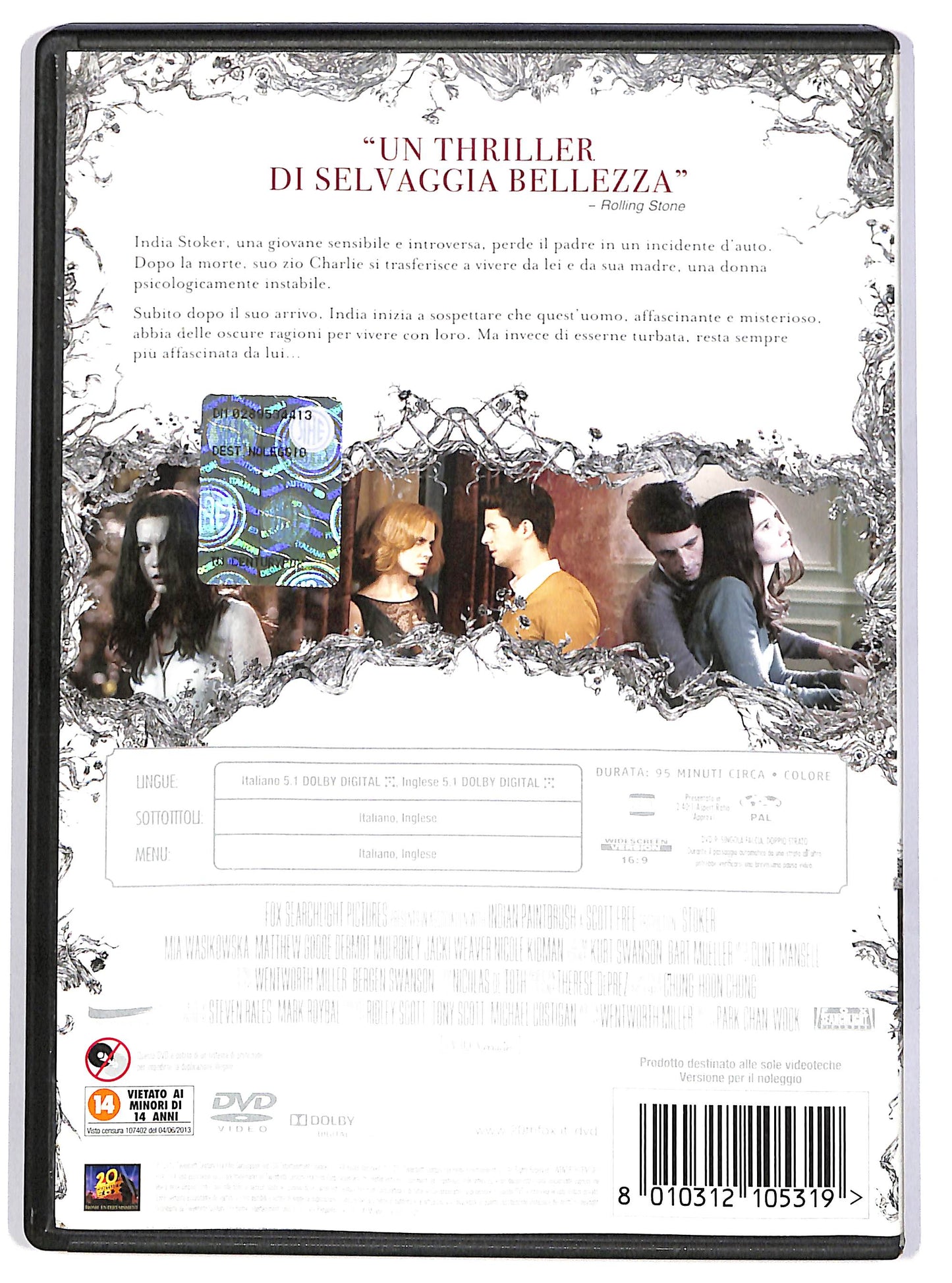 EBOND Stoker Noleggio DVD DB717413