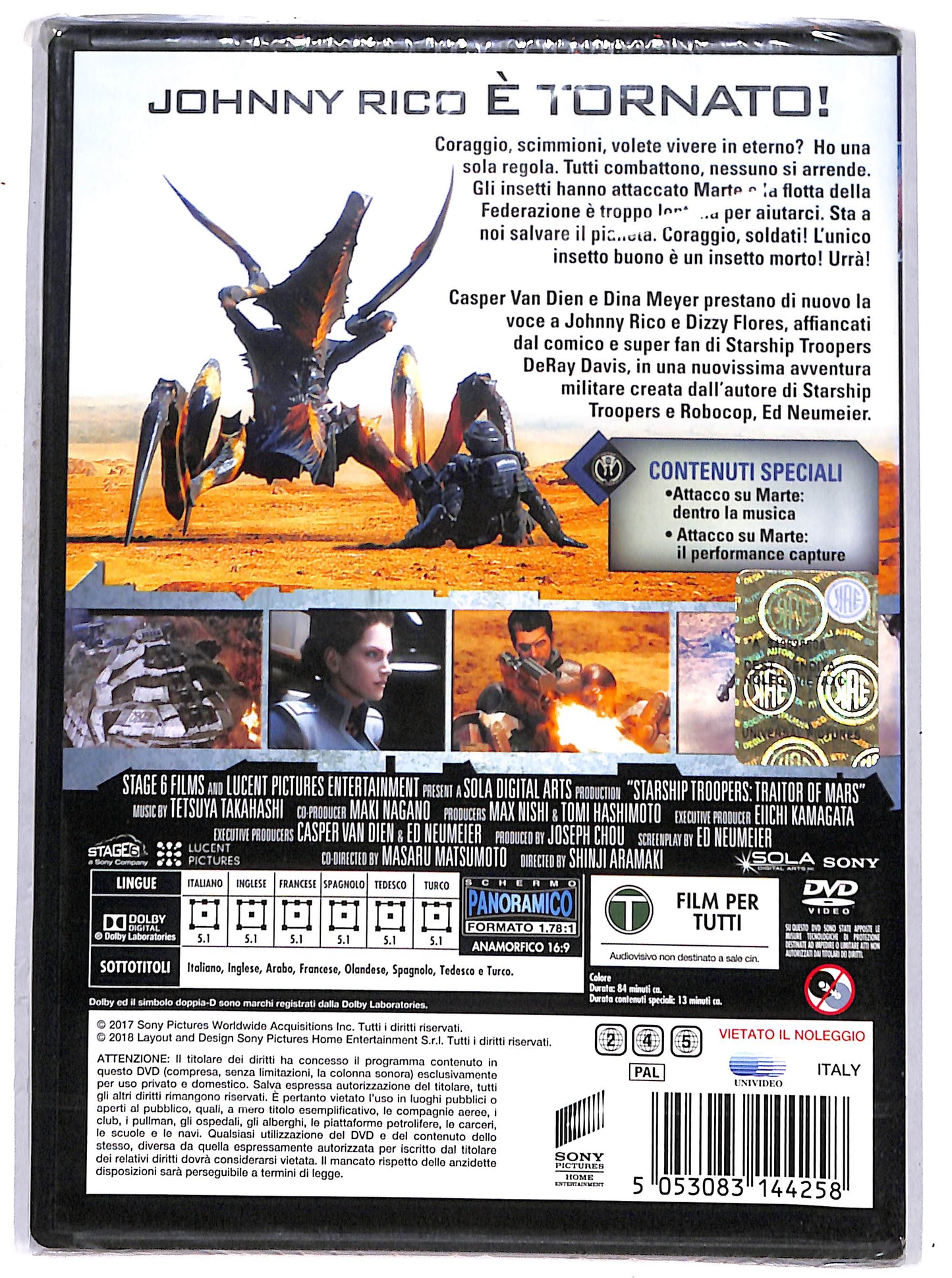 EBOND Starship Troopers: Attacco su Marte DVD DB717420