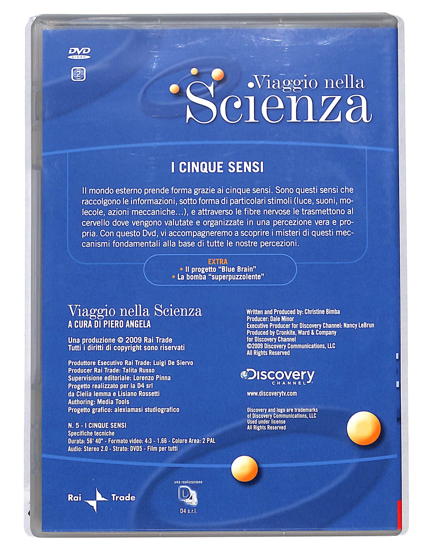 EBOND Viaggio nella scienza i cinque sensi vol.5 EDITORIALE DVD DB717624