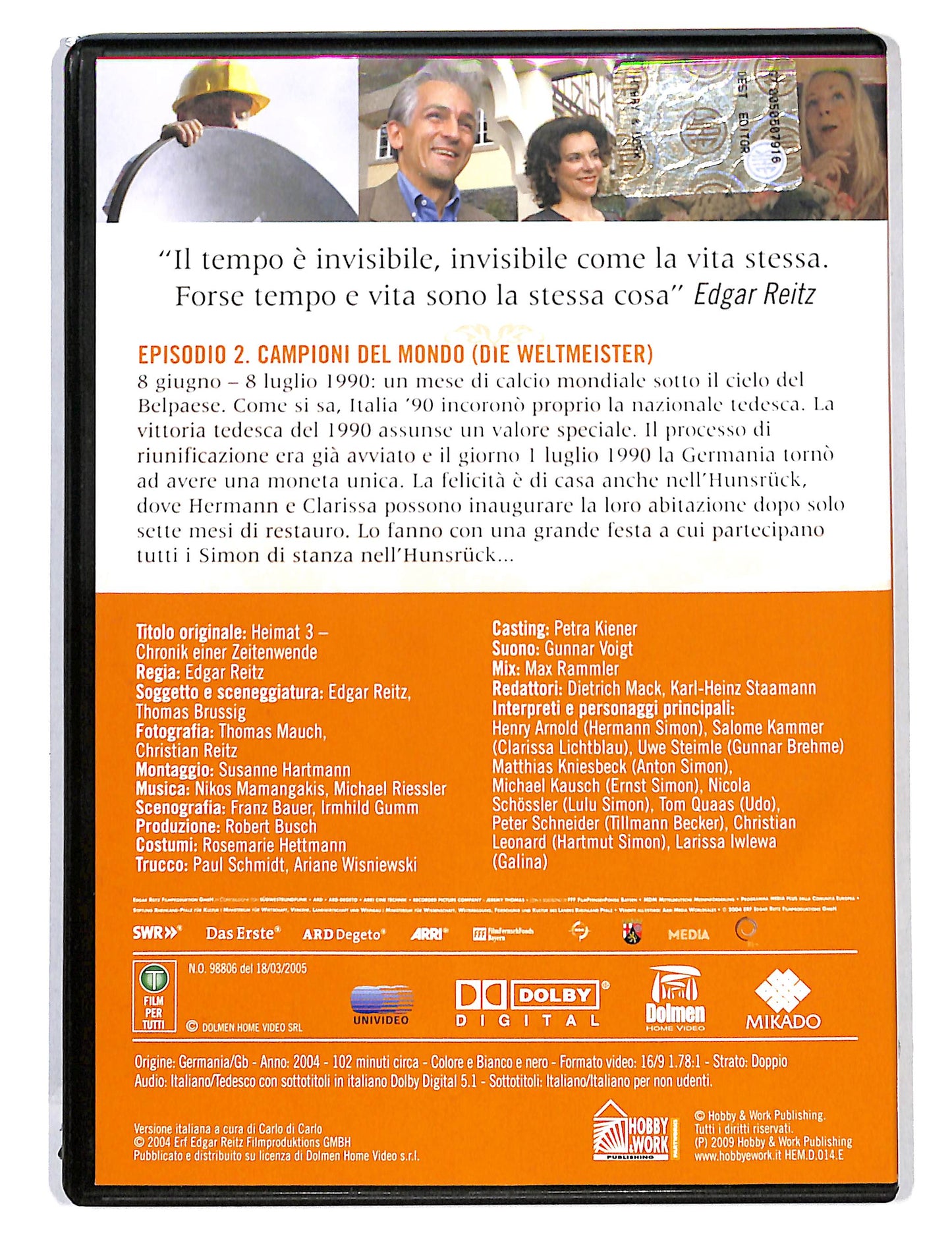 EBOND Heimat 3 episodio 14 EDITORIALE DVD DB717639