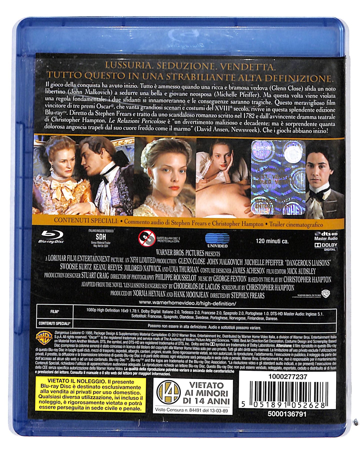 EBOND Le relazioni pericolose BLURAY BLURAY DB718802