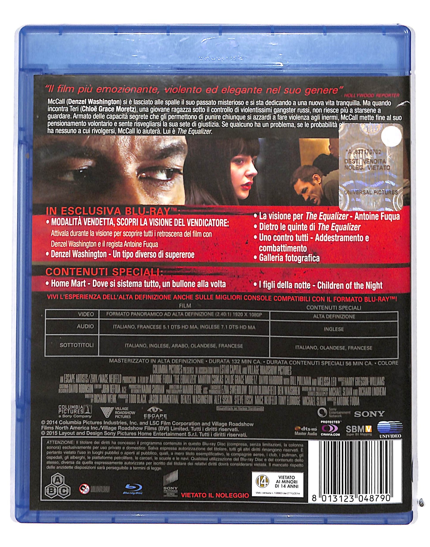 EBOND The Equalizer - Il vendicatore BLURAY BLURAY DB718827