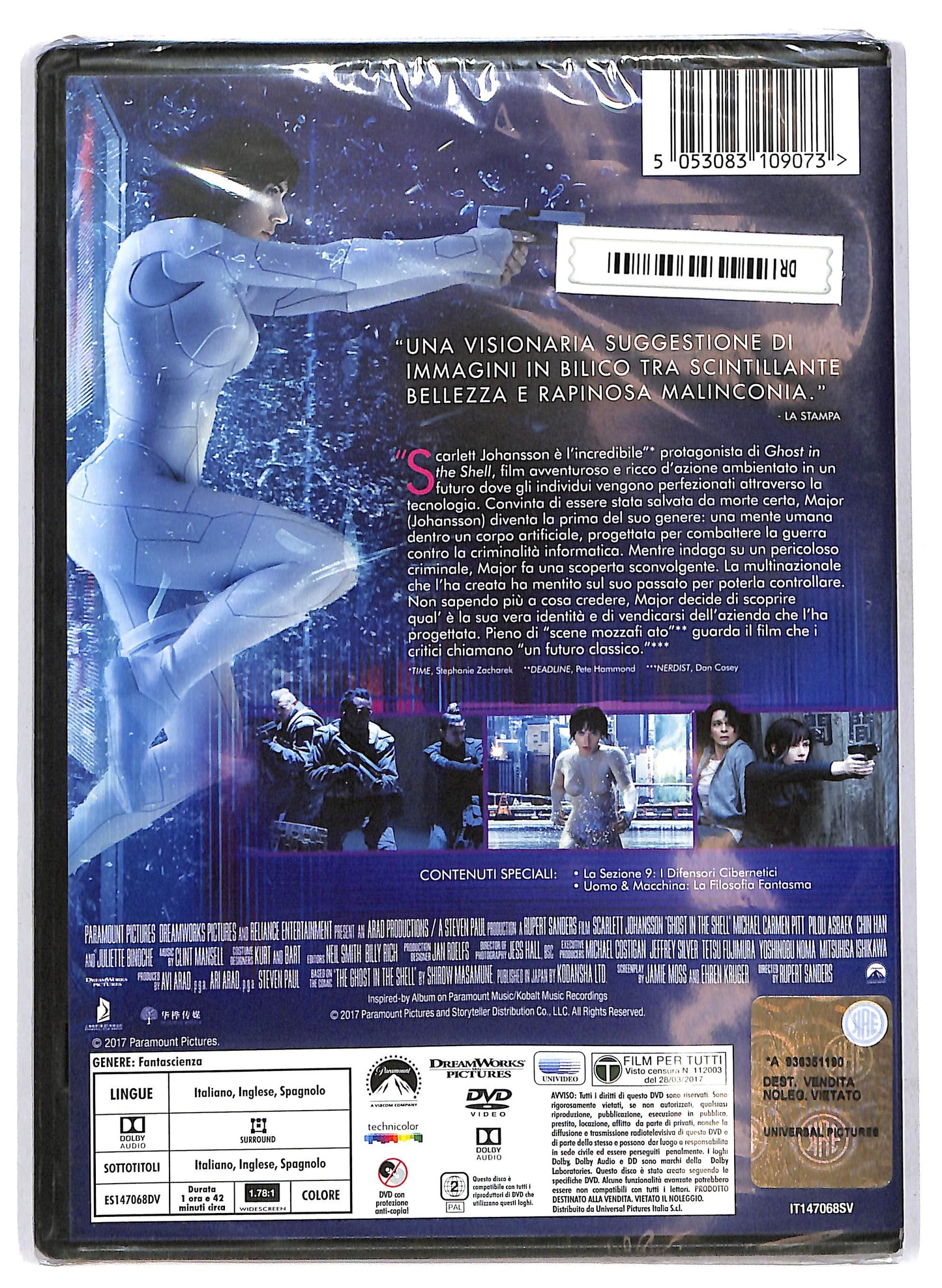 EBOND Ghost In The Shell NOLEGGIO DVD DB719147