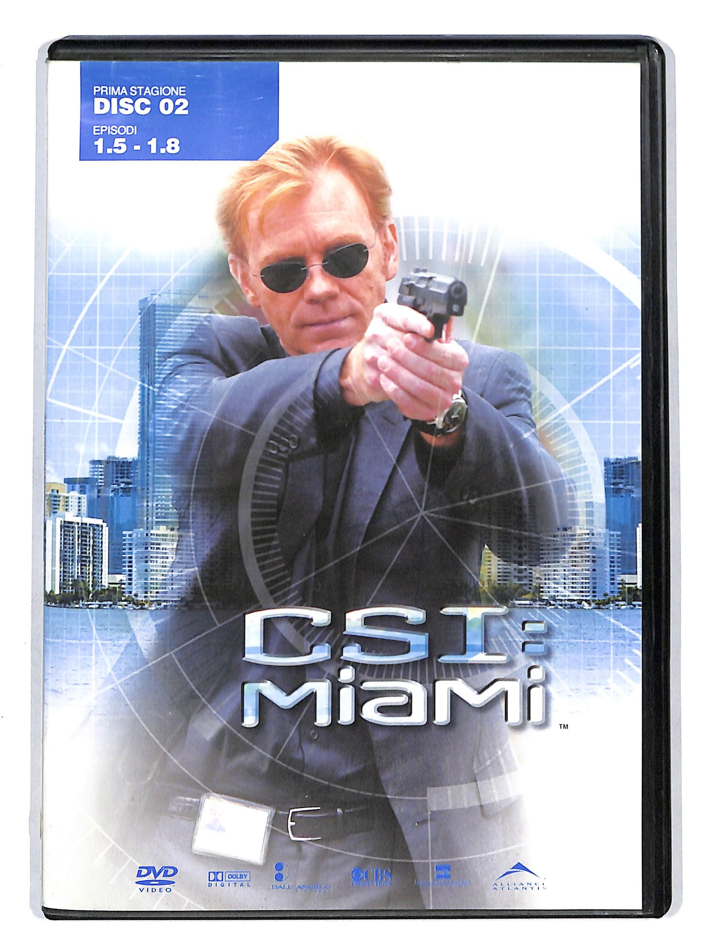 EBOND CSI Miami Prima Stagione disco2 eps 1.5-1.8 DVD DB719439