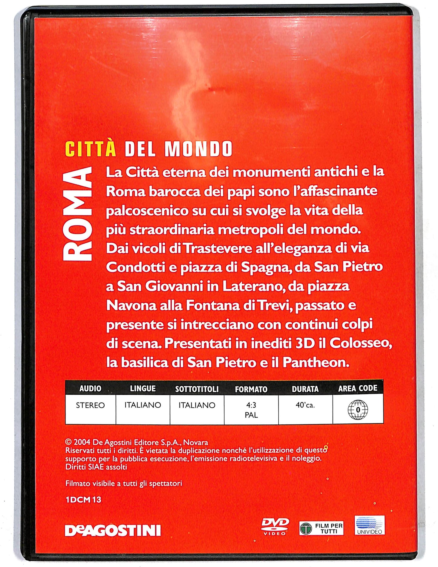 EBOND Citta del mondo Roma  EDITORIALE DVD DB719924