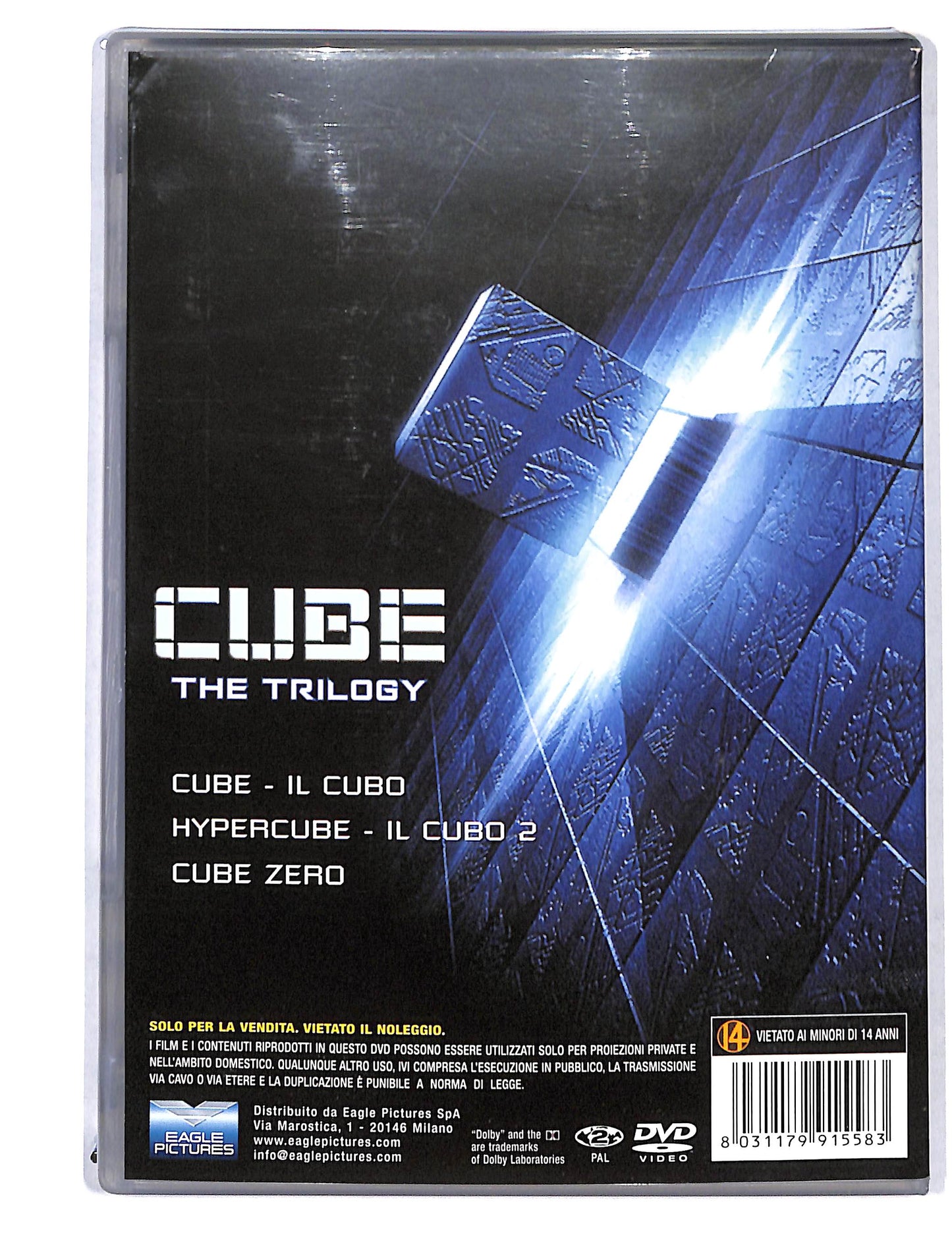 EBOND Cube - Trilogia DVD DB719925