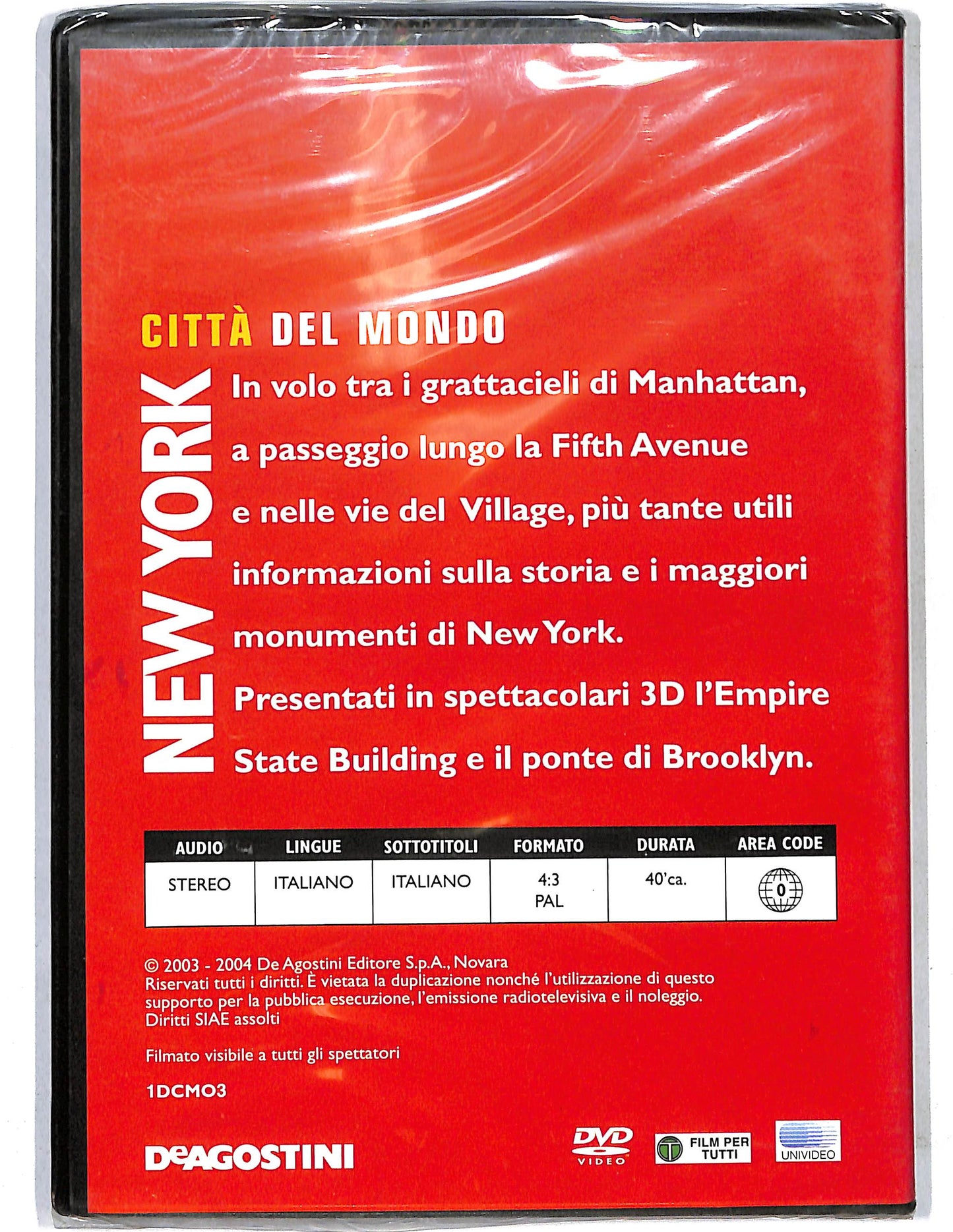 EBOND Citta del mondo New York EDITORIALE DVD DB719928