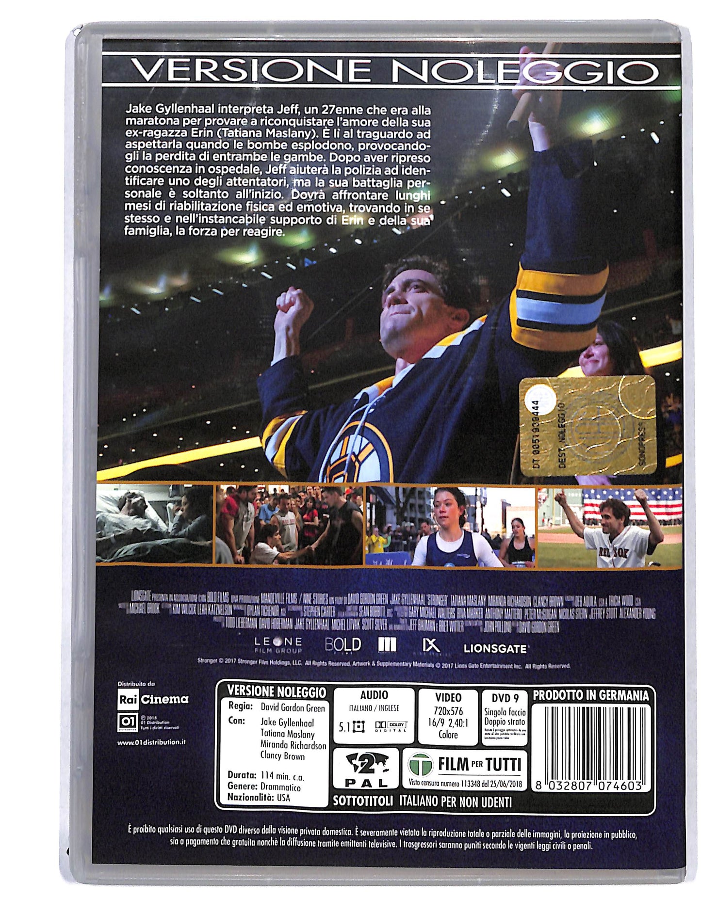 EBOND Stronger io sono piu forte NOLEGGIO DVD DB719932