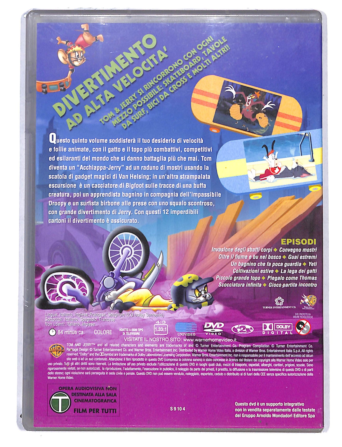 EBOND Tom&Jerry tales divertimento ad alta velocita DVD DB719947